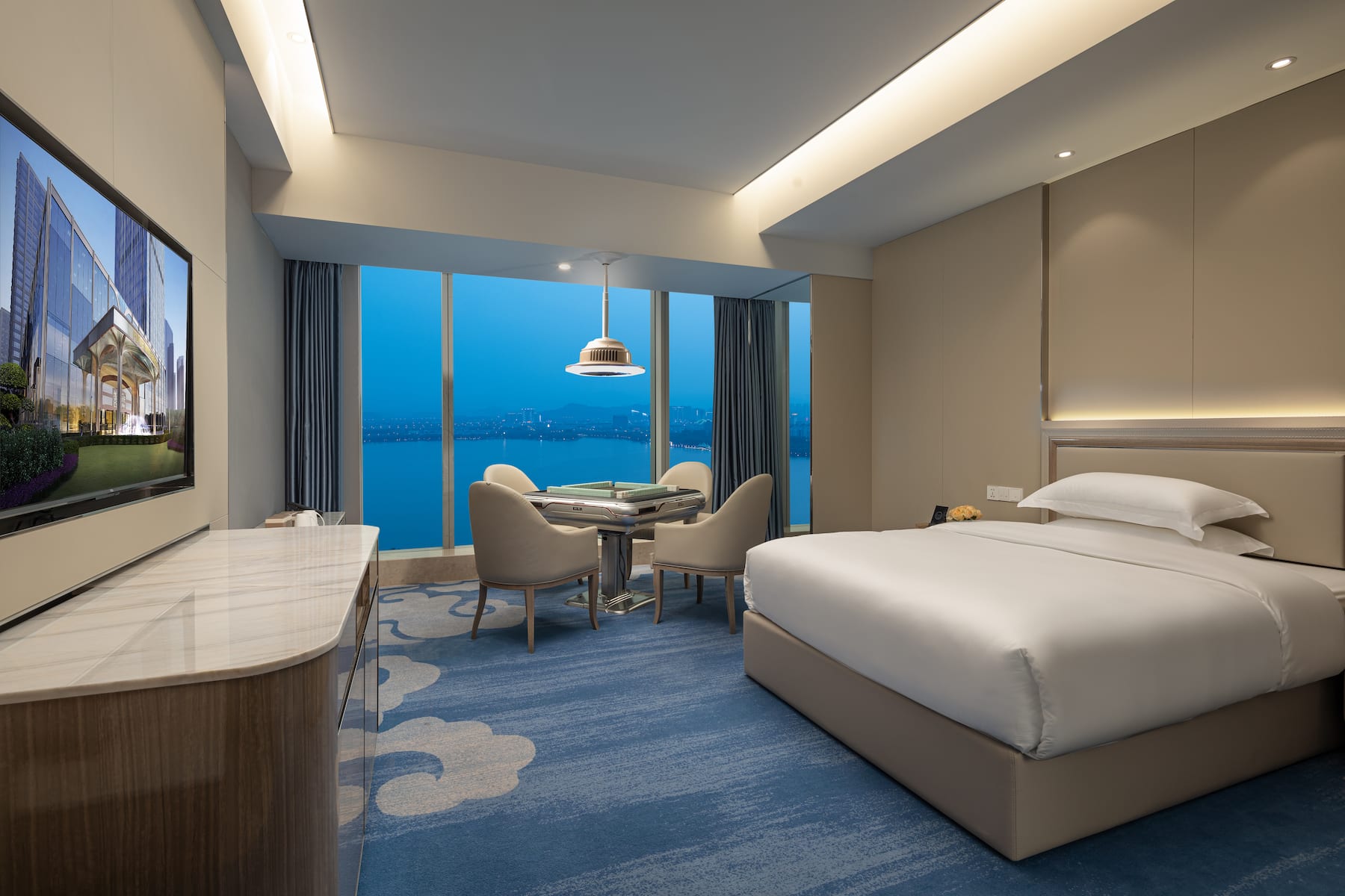 Guest room at the Wyndham Shaoxing Keqiao in Shaoxing, Other than US/Canada