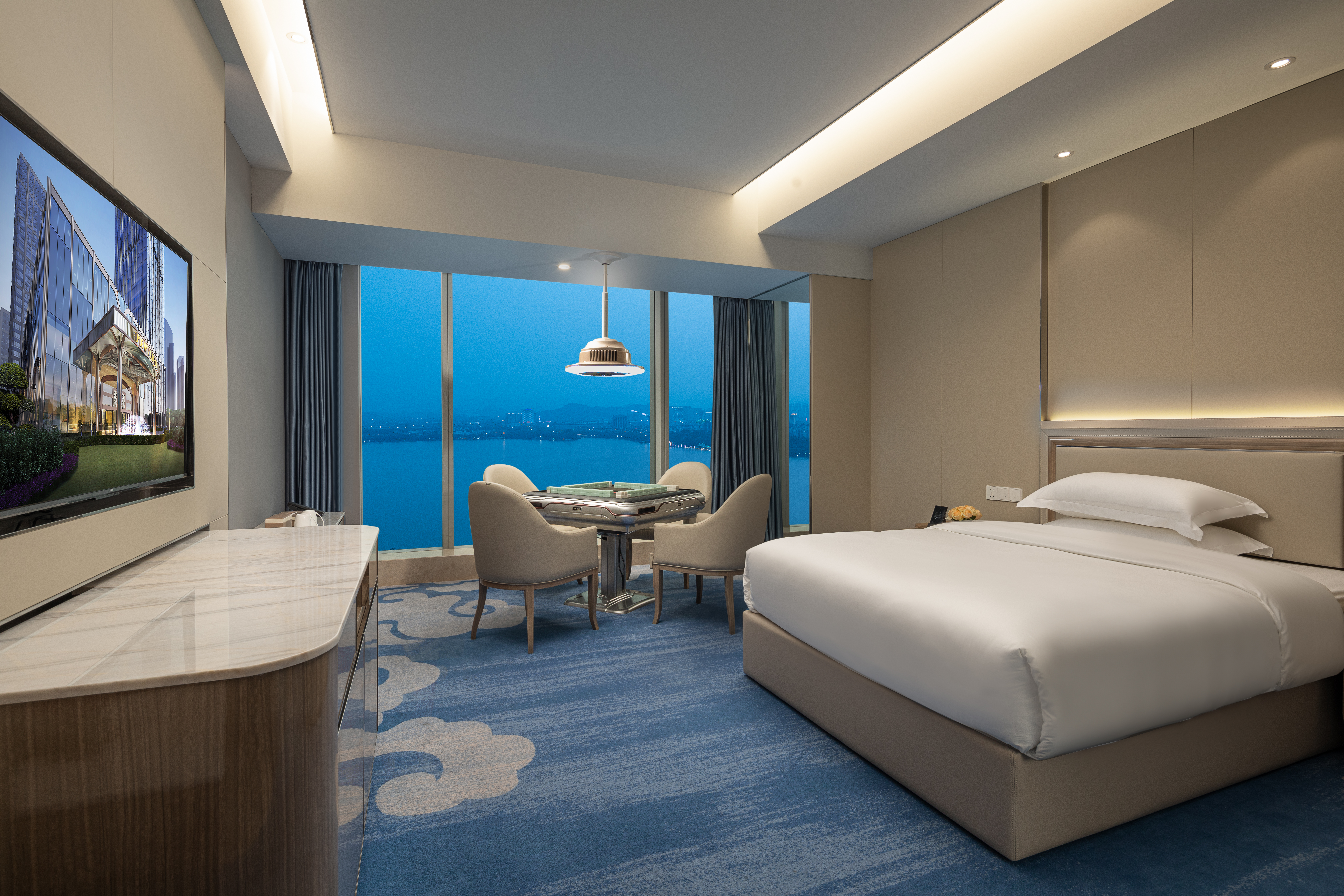 Guest room at the Wyndham Shaoxing Keqiao in Shaoxing, Other than US/Canada