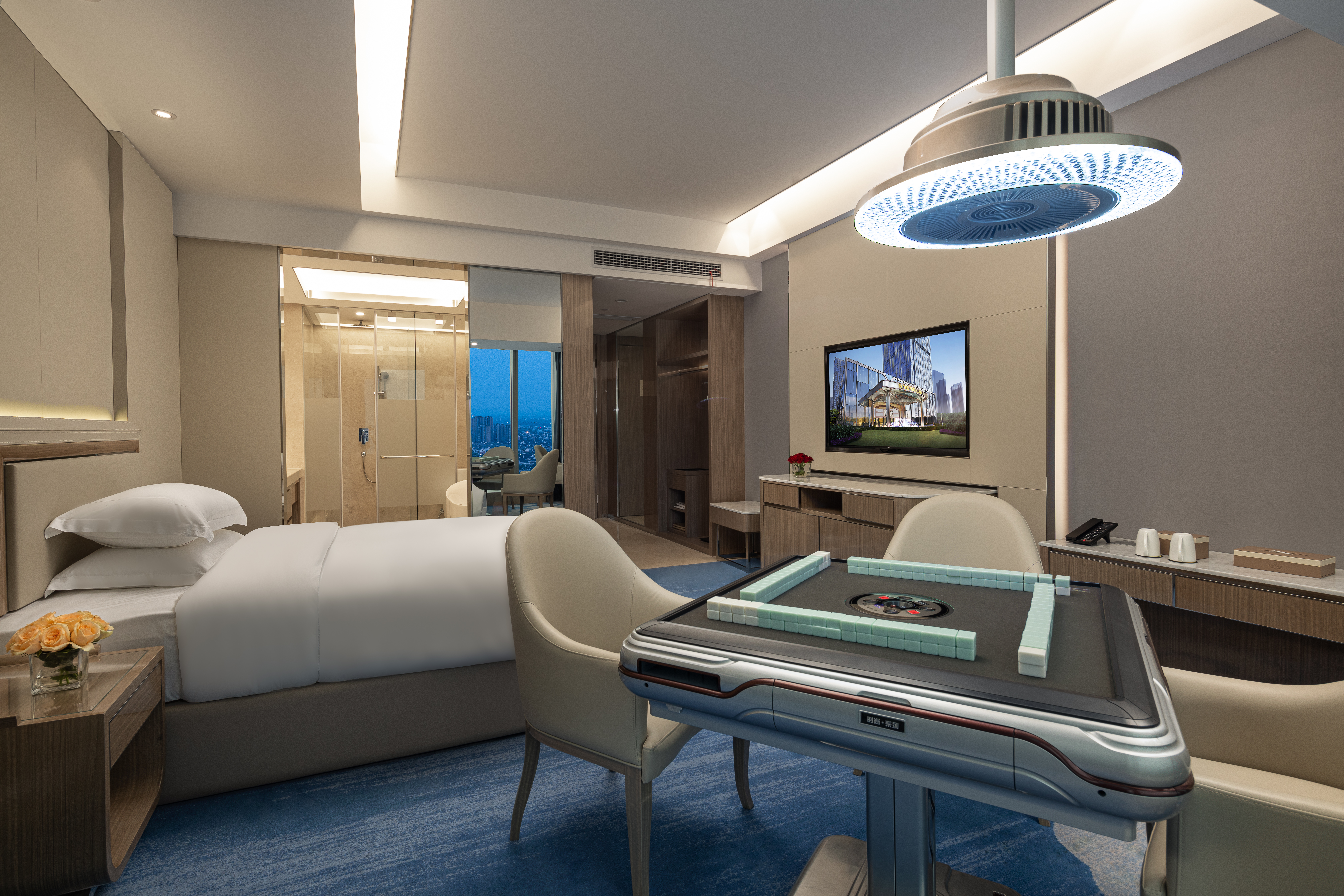 Guest room at the Wyndham Shaoxing Keqiao in Shaoxing, Other than US/Canada