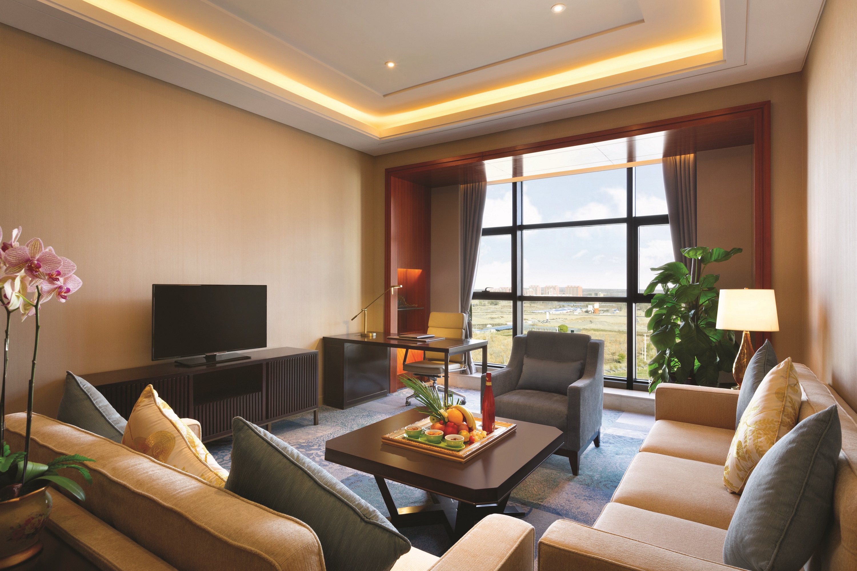Wyndham Urumqi North suite living room in Wujiaqu, Other than US/Canada
