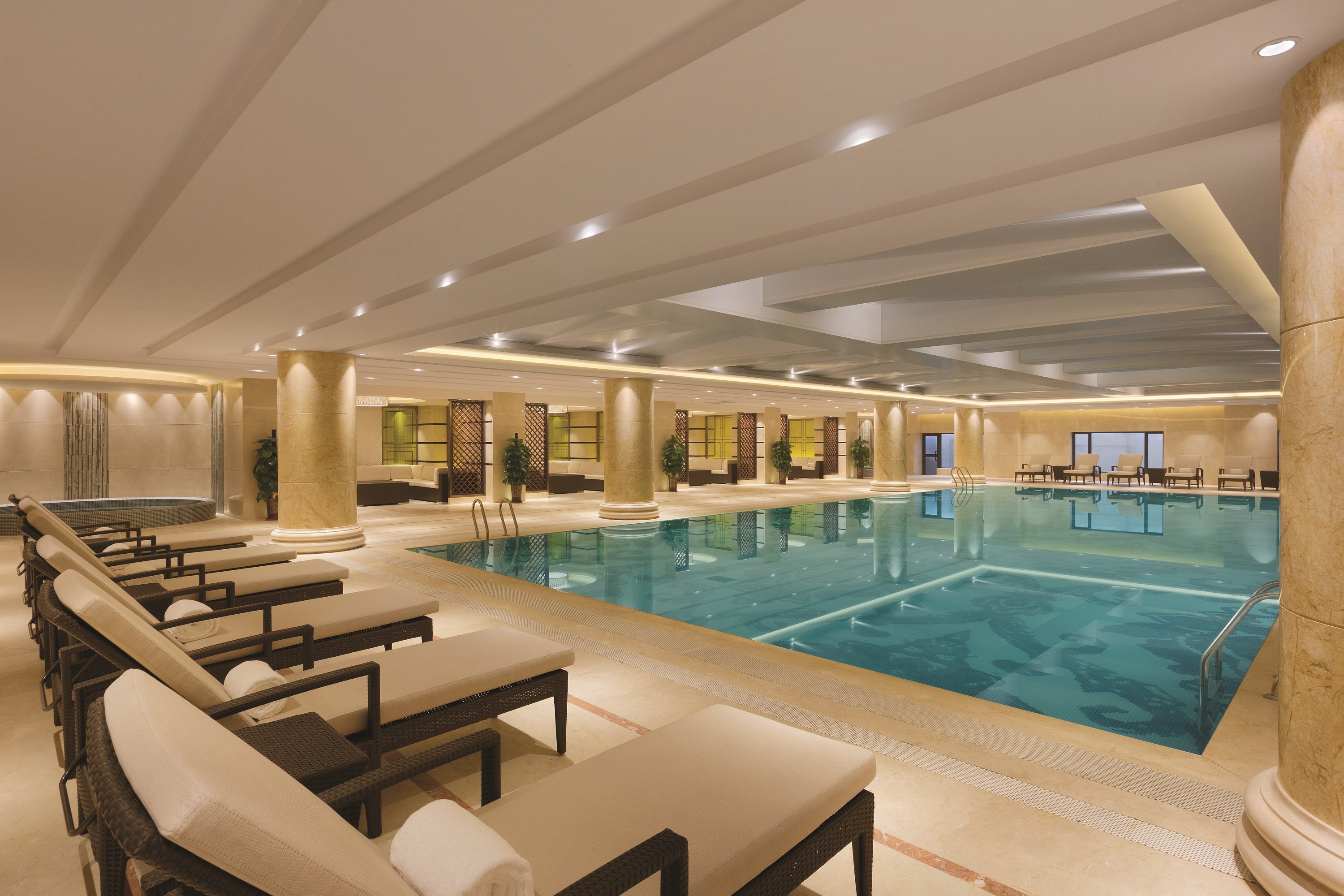 Indoor pool at the Wyndham Urumqi North in Wujiaqu, Other than US/Canada