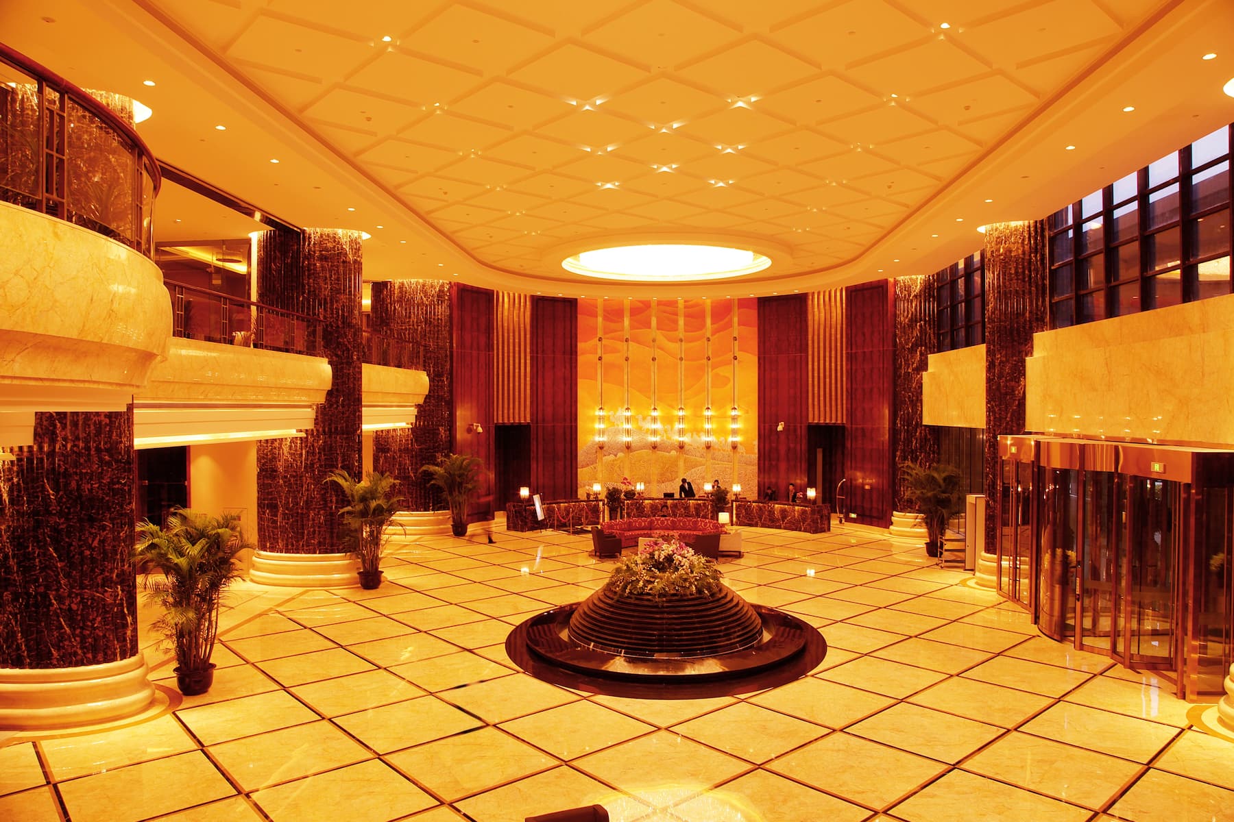 Wyndham Urumqi North lobby atrium in Wujiaqu, Other than US/Canada