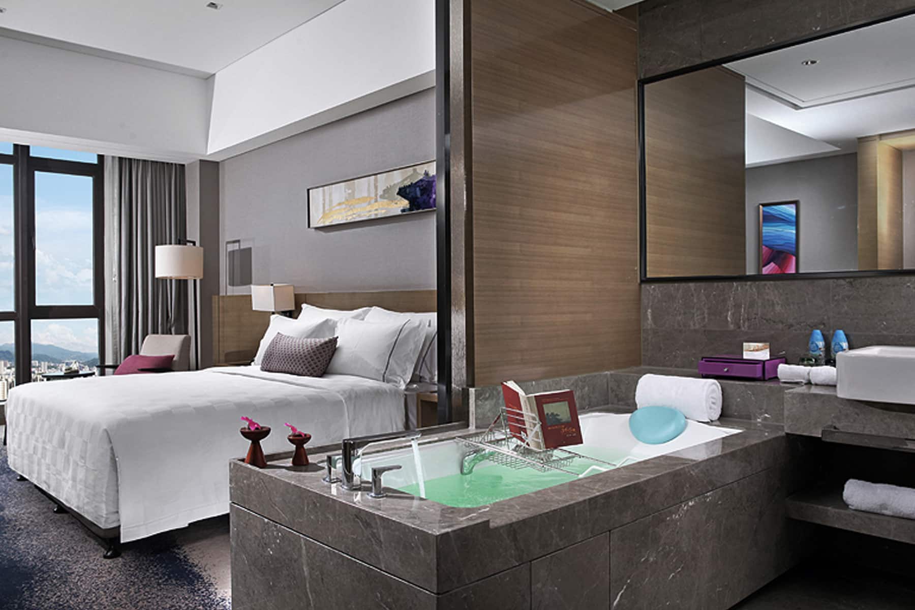 Guest room at the Wyndham Jinjiang in Xishuangbanna Dai Autonomous P, Other than US/Canada