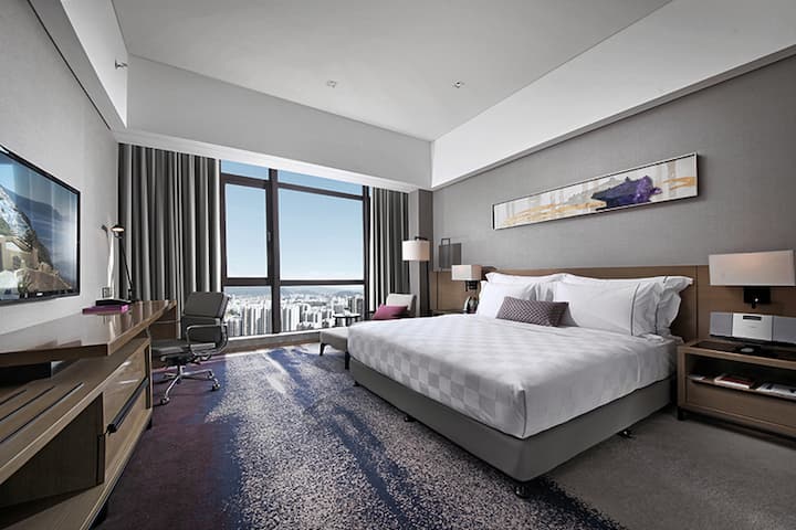 Guest room at the Wyndham Jinjiang in Xishuangbanna Dai Autonomous P, Other than US/Canada