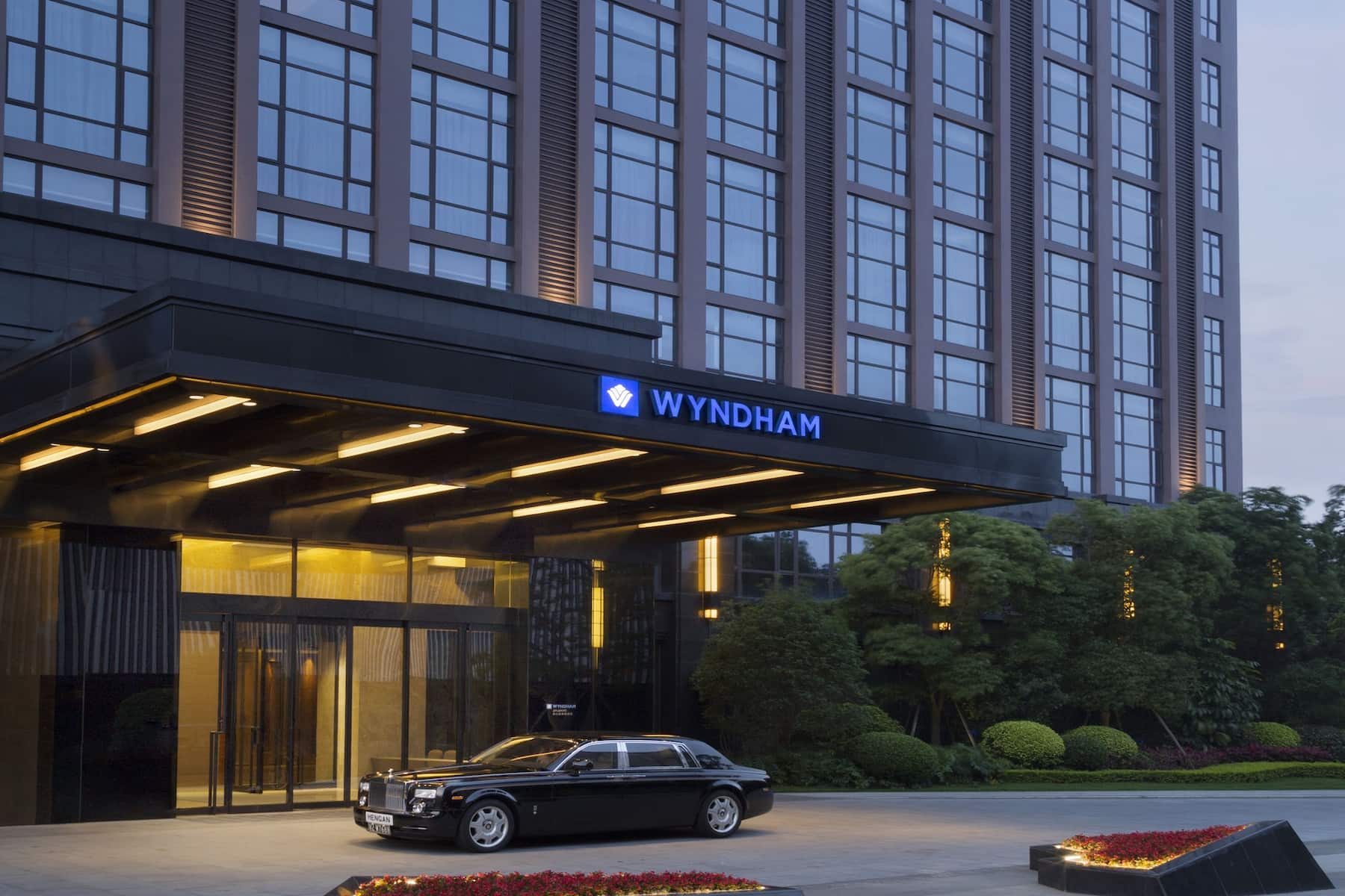 Exterior of Wyndham Jinjiang hotel in Xishuangbanna Dai Autonomous P, Other than US/Canada