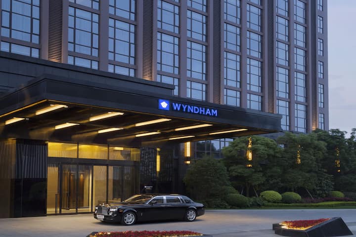 Exterior of Wyndham Jinjiang hotel in Xishuangbanna Dai Autonomous P, Other than US/Canada