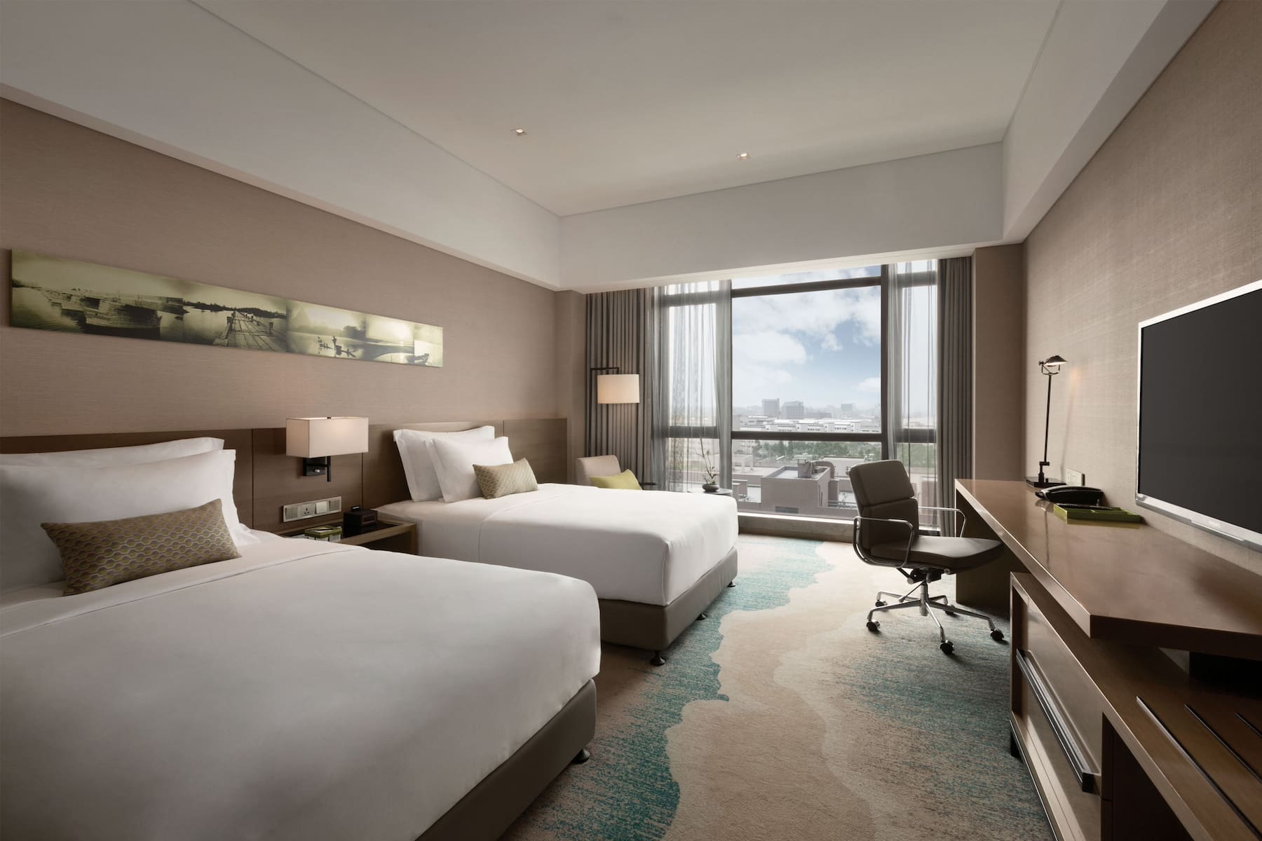 Guest room at the Wyndham Jinjiang in Xishuangbanna Dai Autonomous P, Other than US/Canada