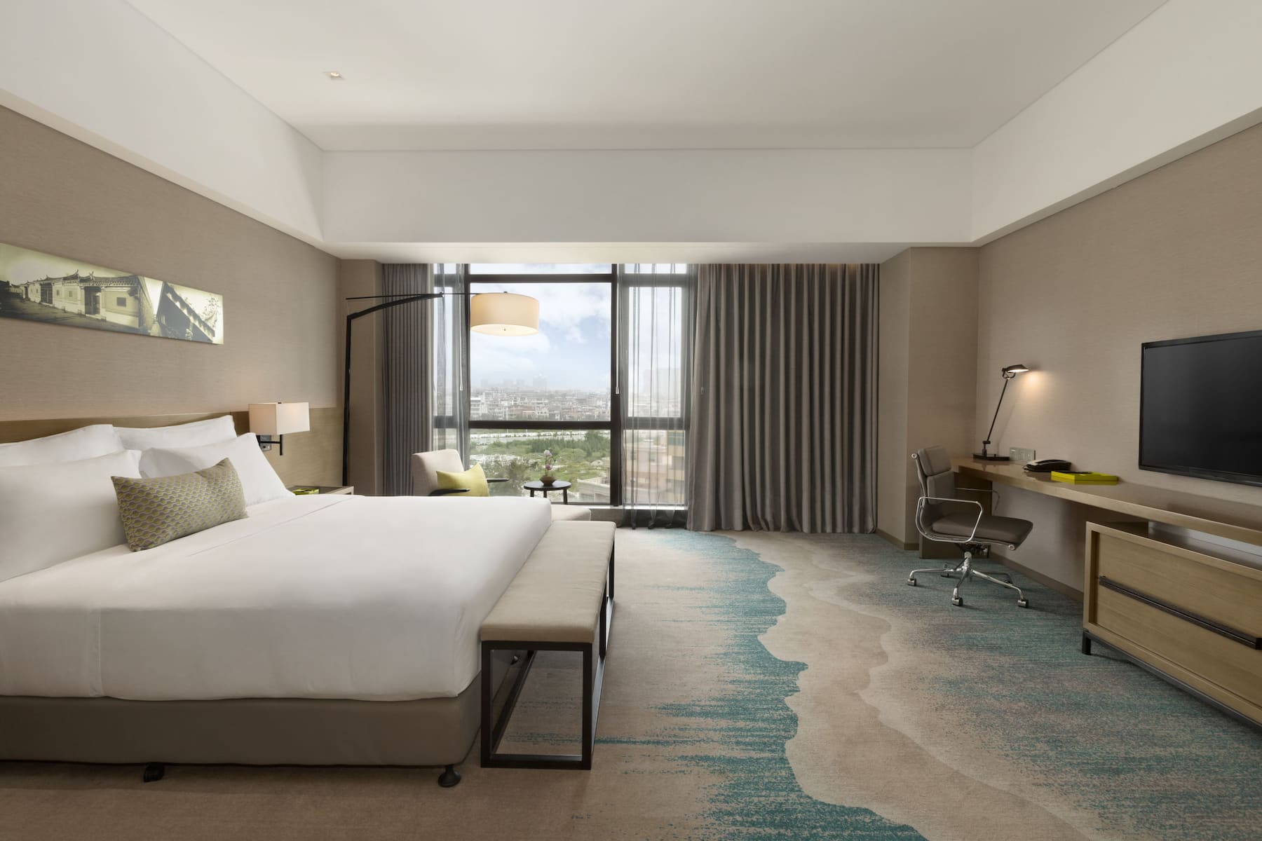 Guest room at the Wyndham Jinjiang in Xishuangbanna Dai Autonomous P, Other than US/Canada