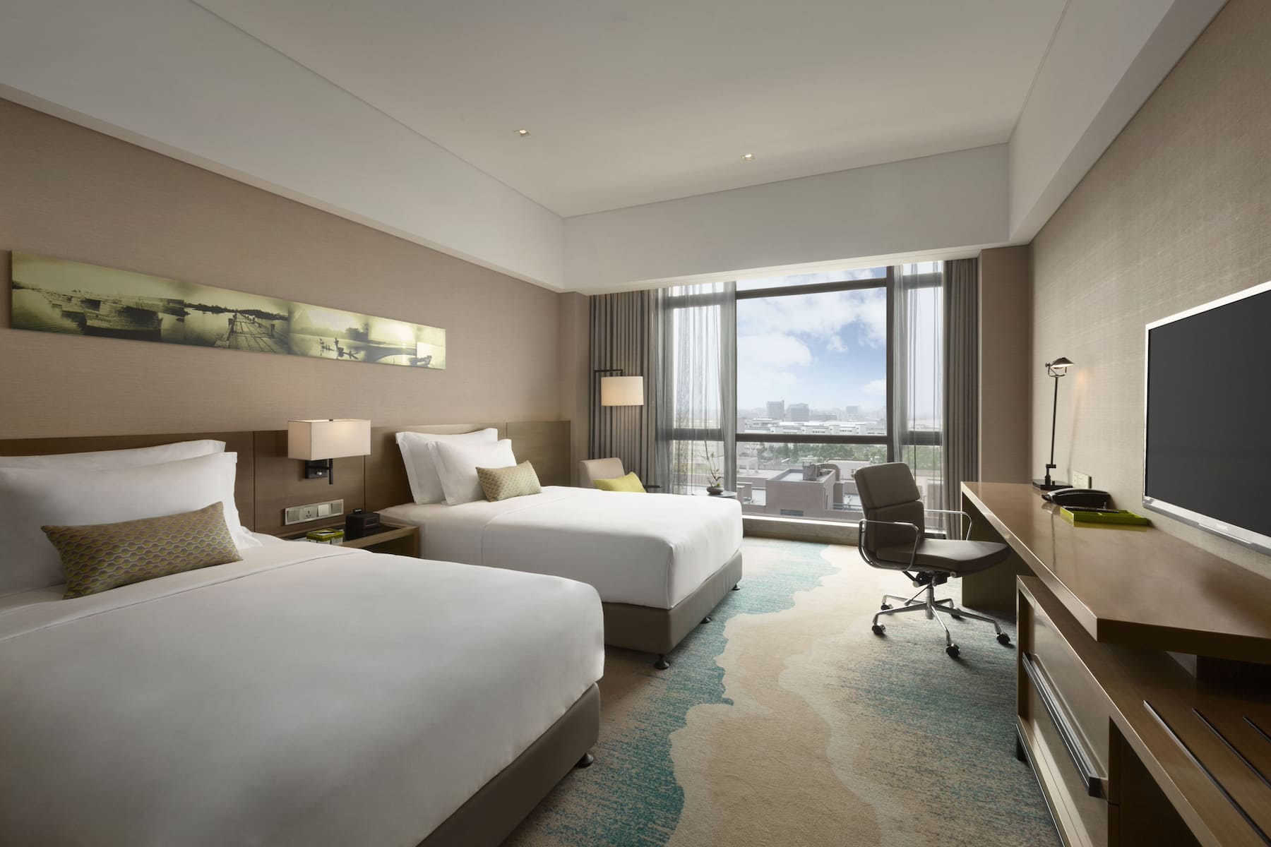 Guest room at the Wyndham Jinjiang in Xishuangbanna Dai Autonomous P, Other than US/Canada