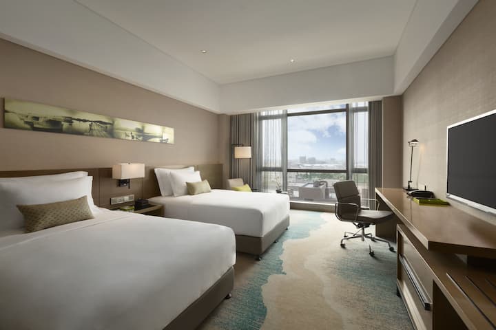 Guest room at the Wyndham Jinjiang in Xishuangbanna Dai Autonomous P, Other than US/Canada