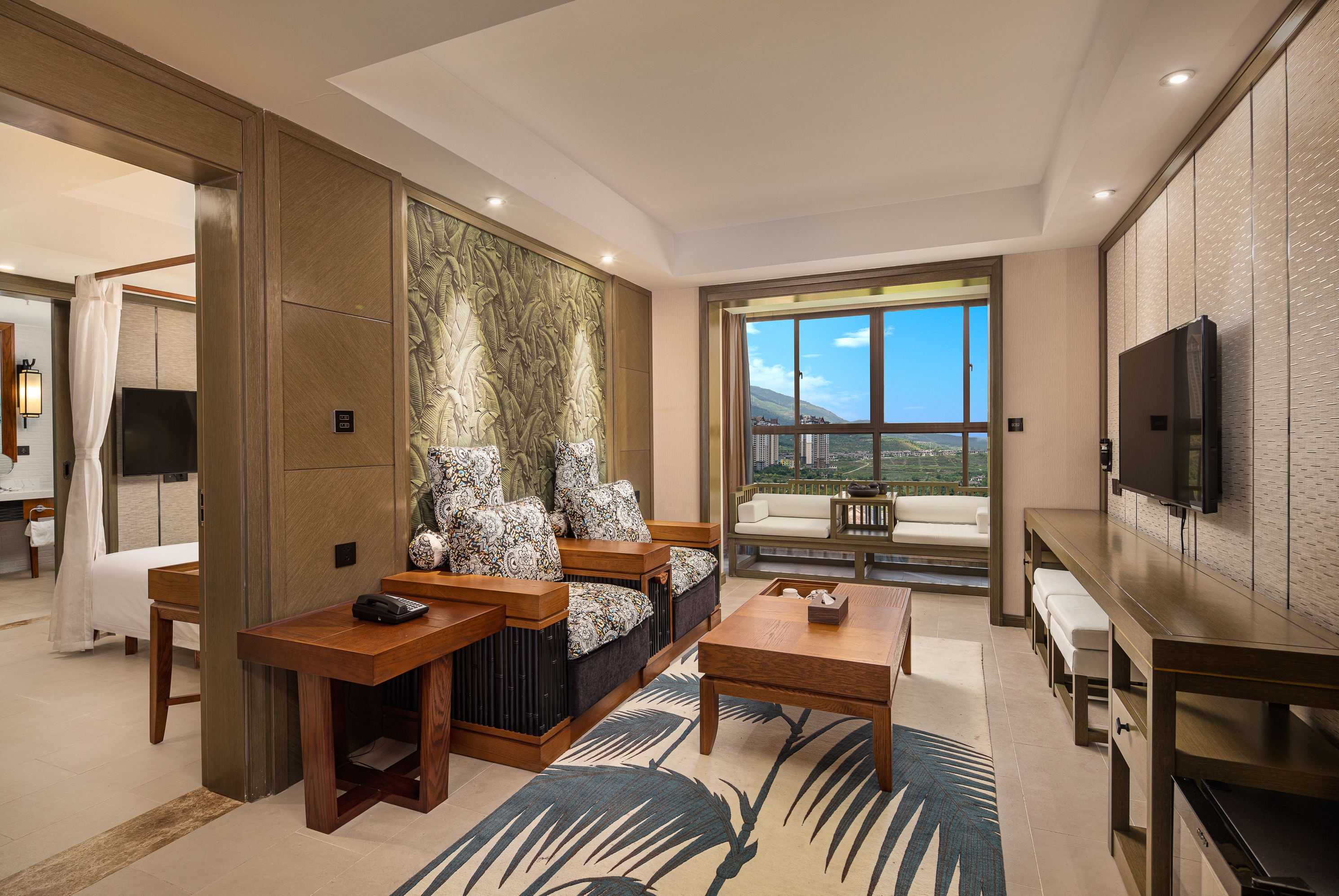 Guest room at the Wyndham Xishuangbanna South Resort in Xishuangbanna Dai Autonomous P, Other than US/Canada