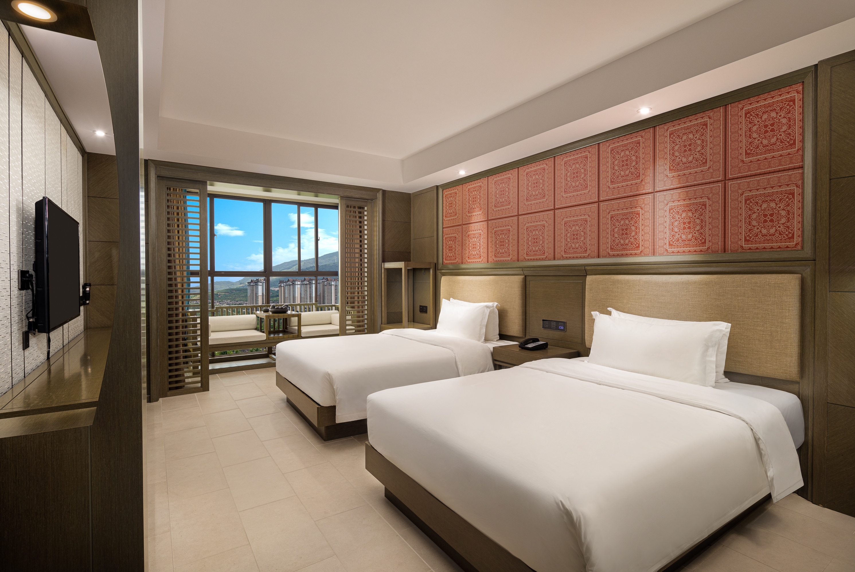 Guest room at the Wyndham Xishuangbanna South Resort in Xishuangbanna Dai Autonomous P, Other than US/Canada