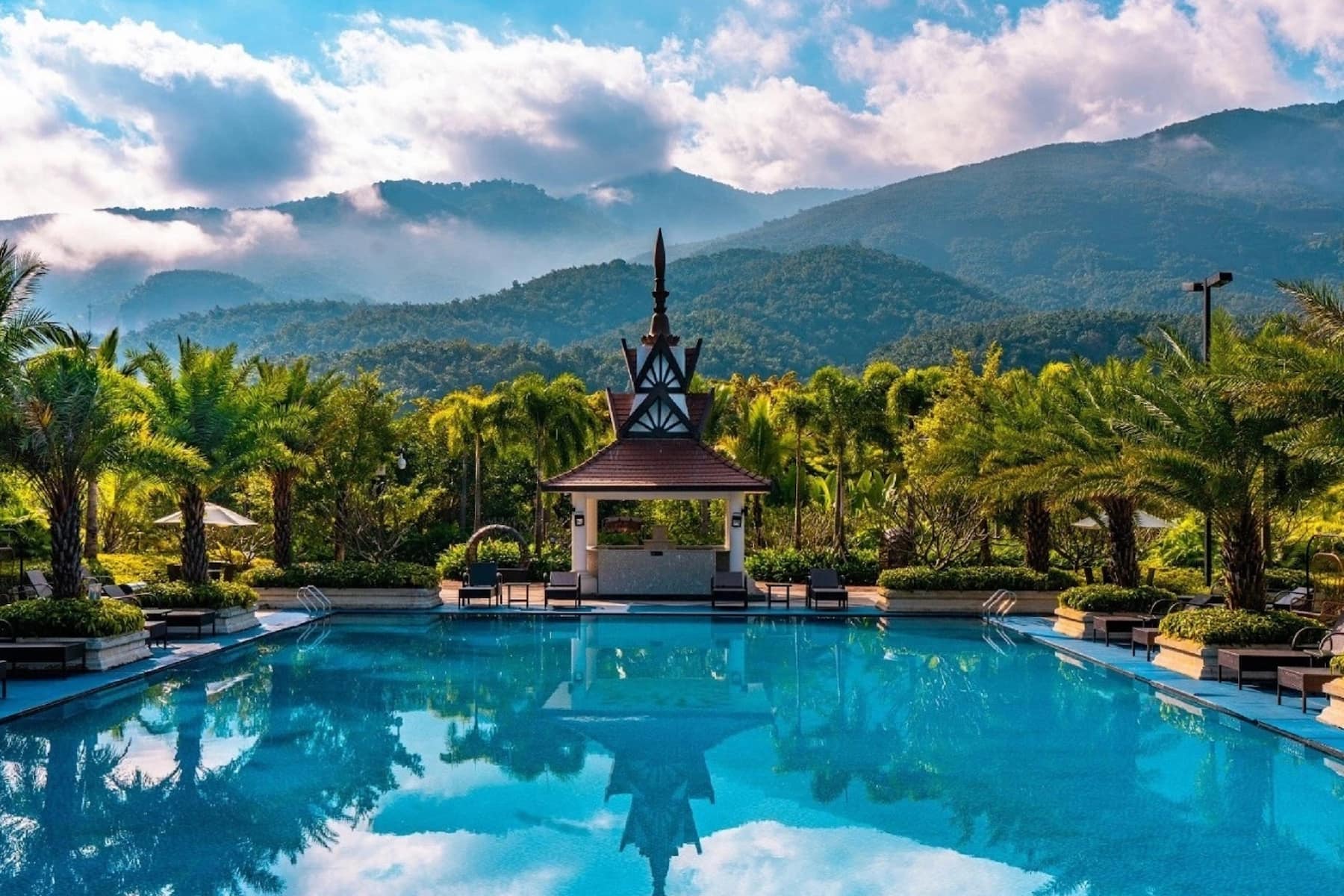 Pool at the Wyndham Xishuangbanna South Resort in Xishuangbanna Dai Autonomous P, Other than US/Canada