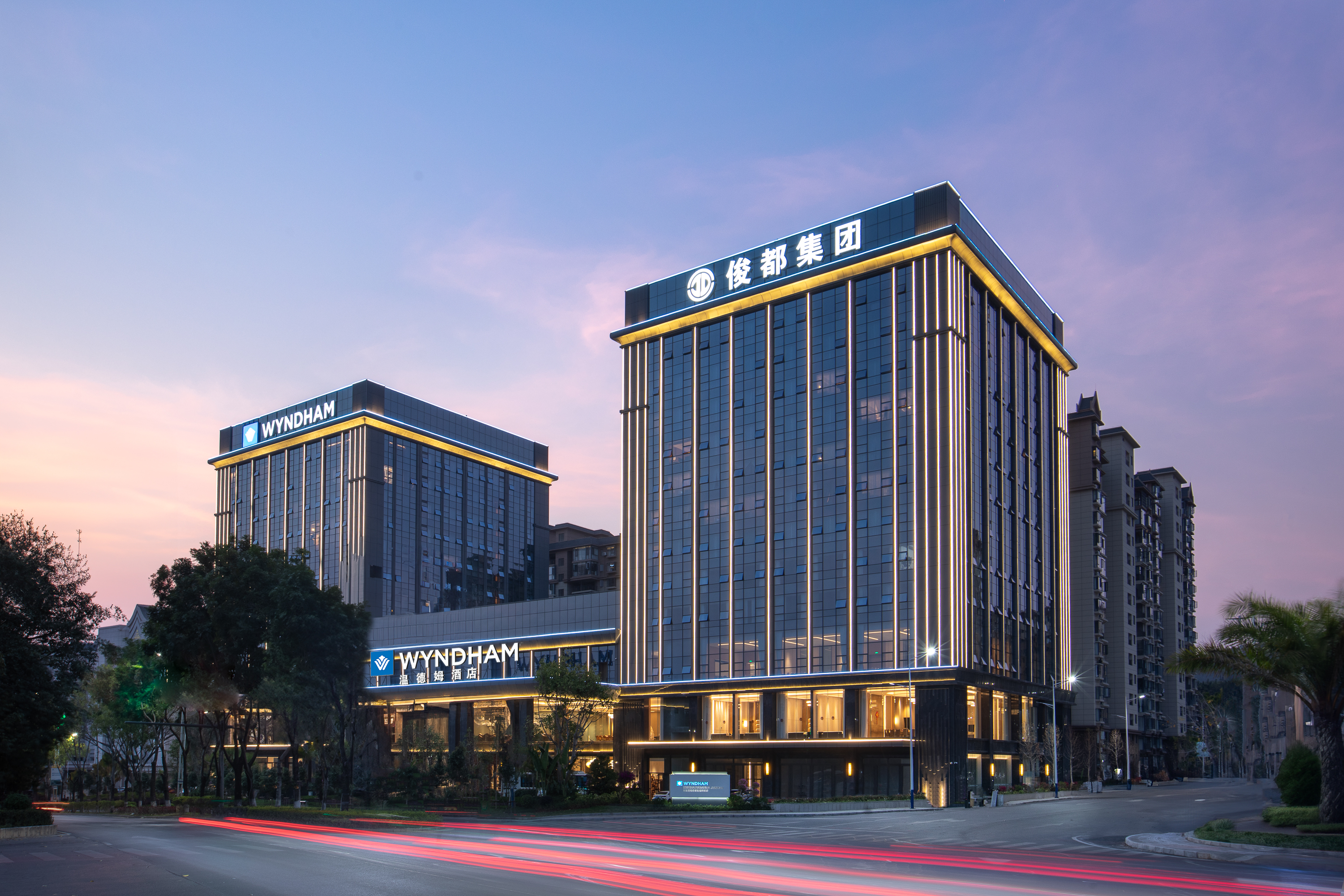 Exterior of Wyndham Xishuangbanna Qingquan hotel in Xishuangbanna Dai Autonomous P, Other than US/Canada