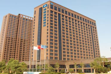 Exterior of Wyndham Xuzhou East hotel in Xuzhou, Other than US/Canada