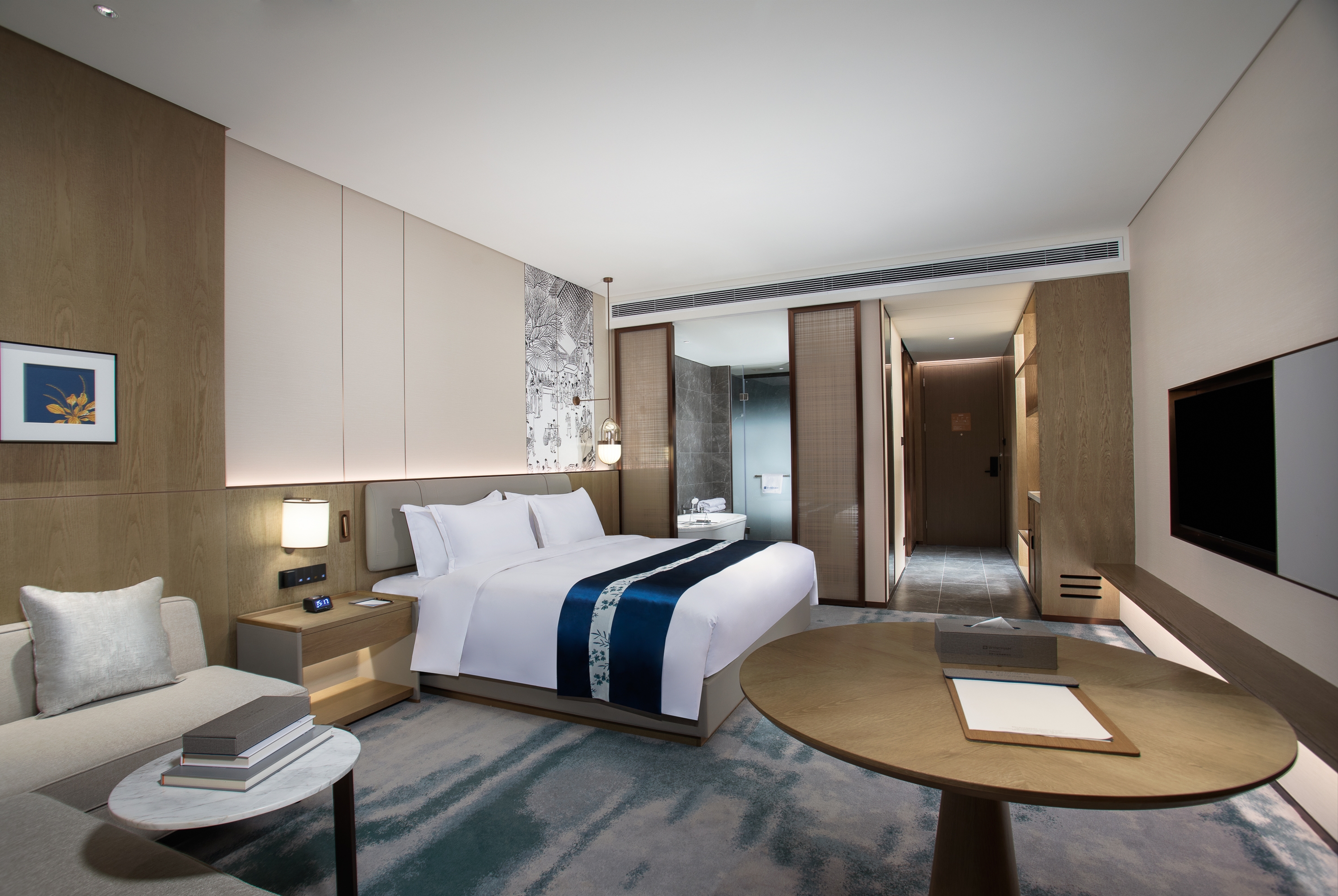 Guest room at the Wyndham Zhangshu in zhangshu, Other than US/Canada