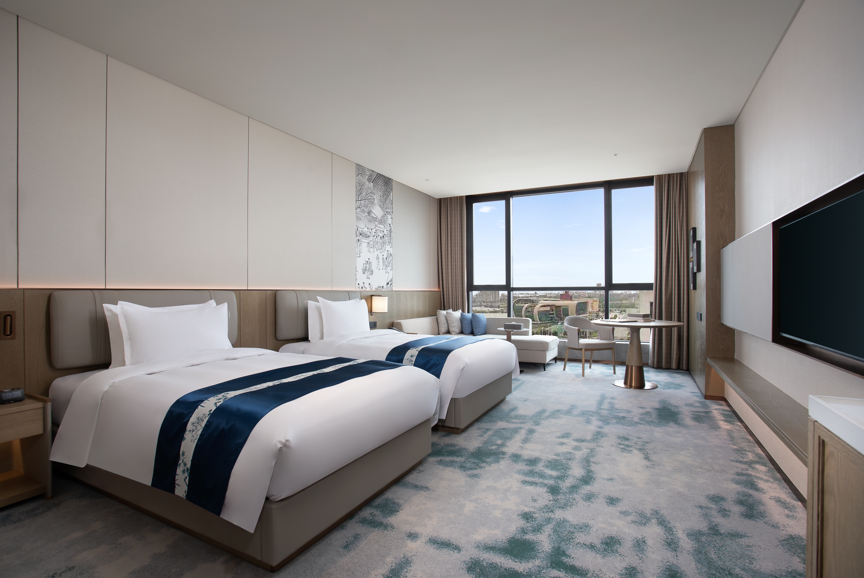 Guest room at the Wyndham Zhangshu in zhangshu, Other than US/Canada