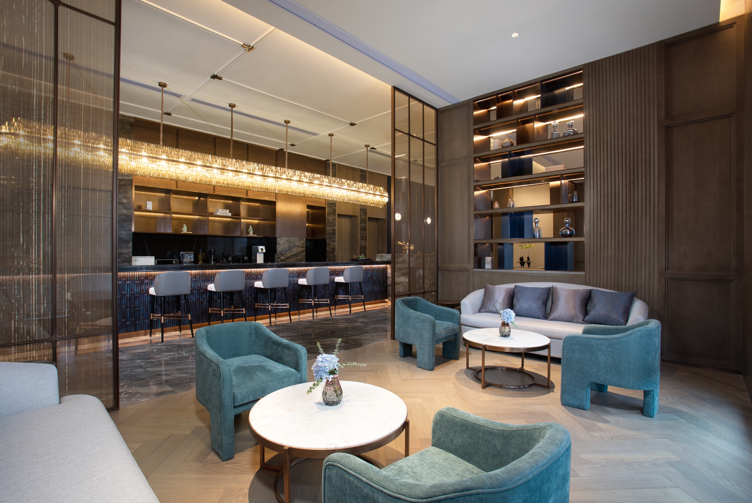 Wyndham Zhangshu lobby bar in zhangshu, Other than US/Canada