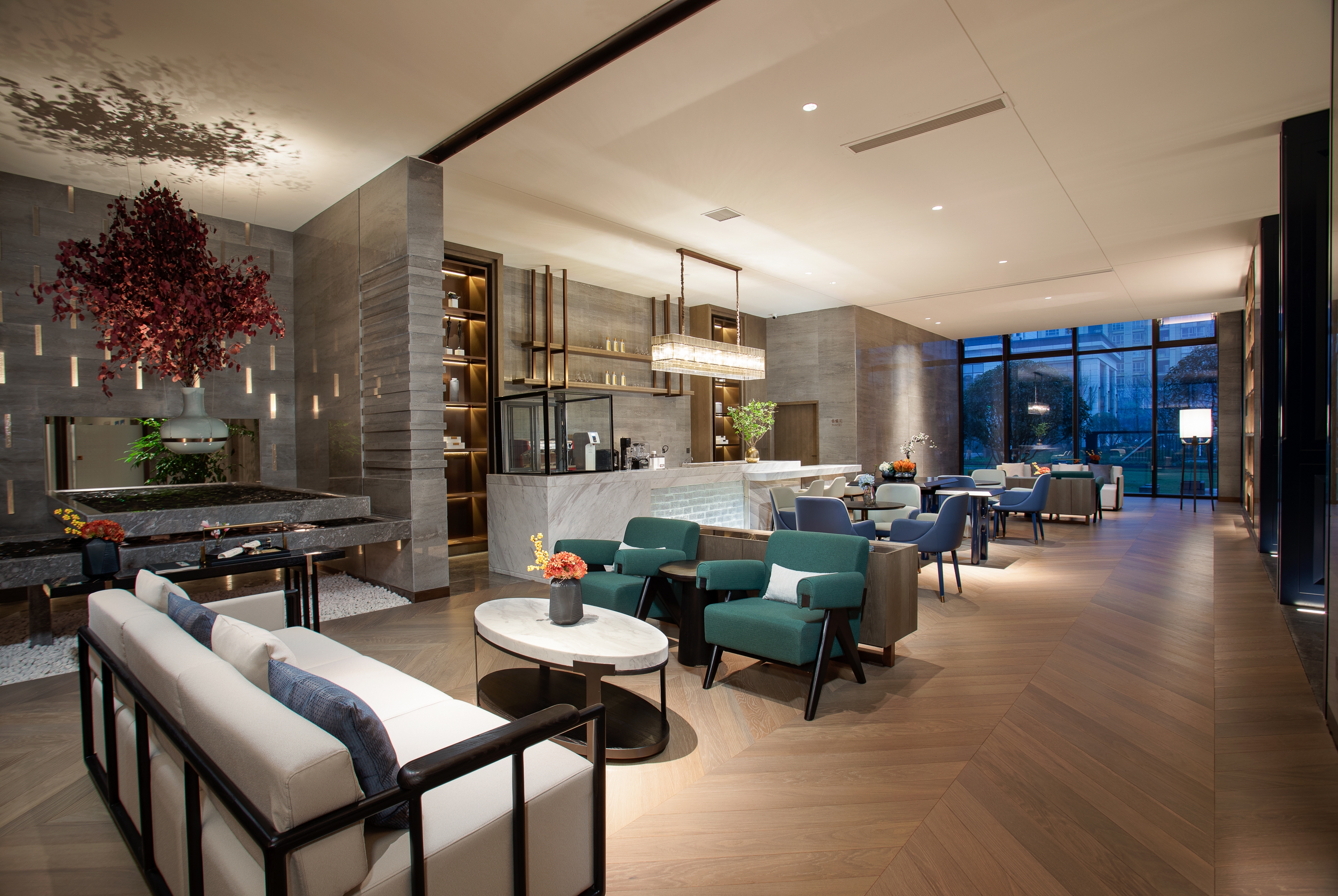 Wyndham Zhangshu lobby bar in zhangshu, Other than US/Canada