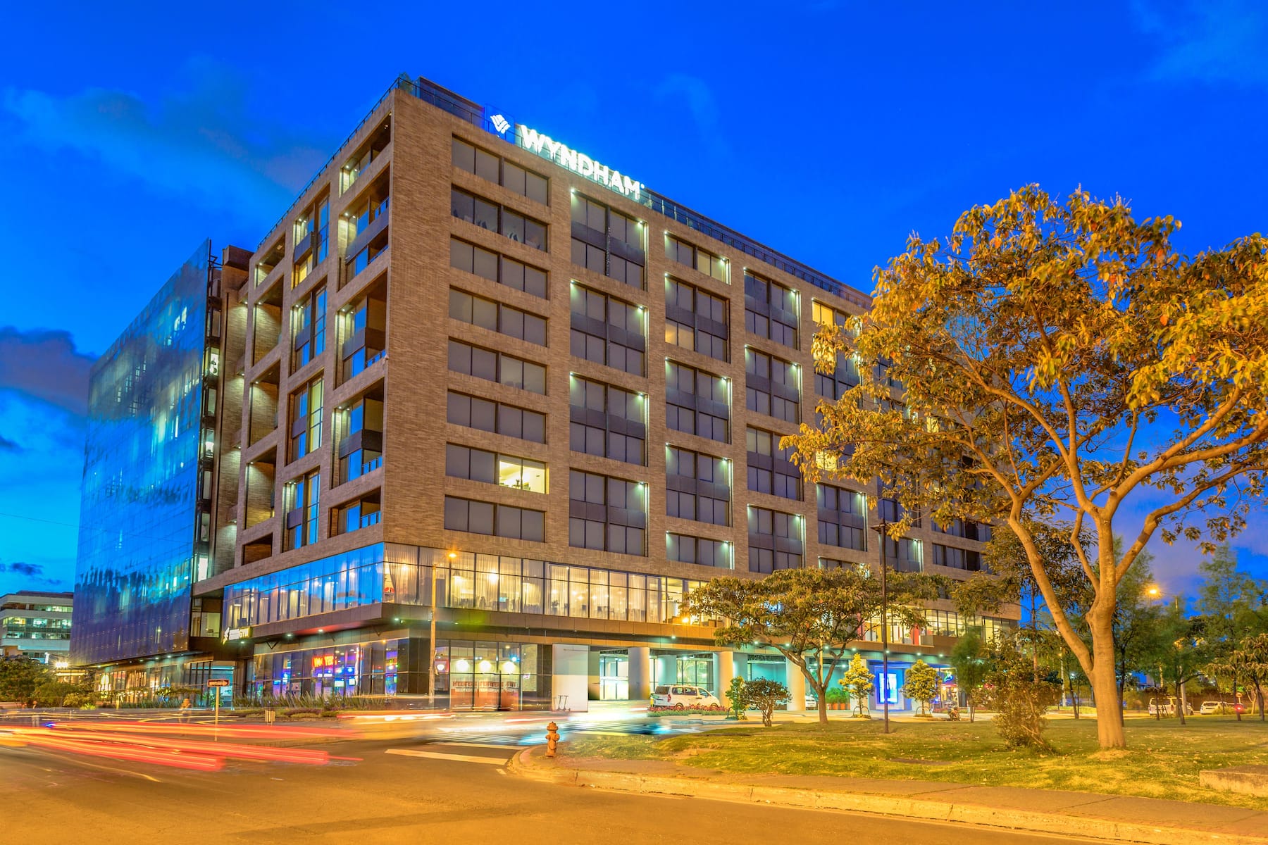 Exterior of Wyndham Bogota hotel in Bogota, Other than US/Canada