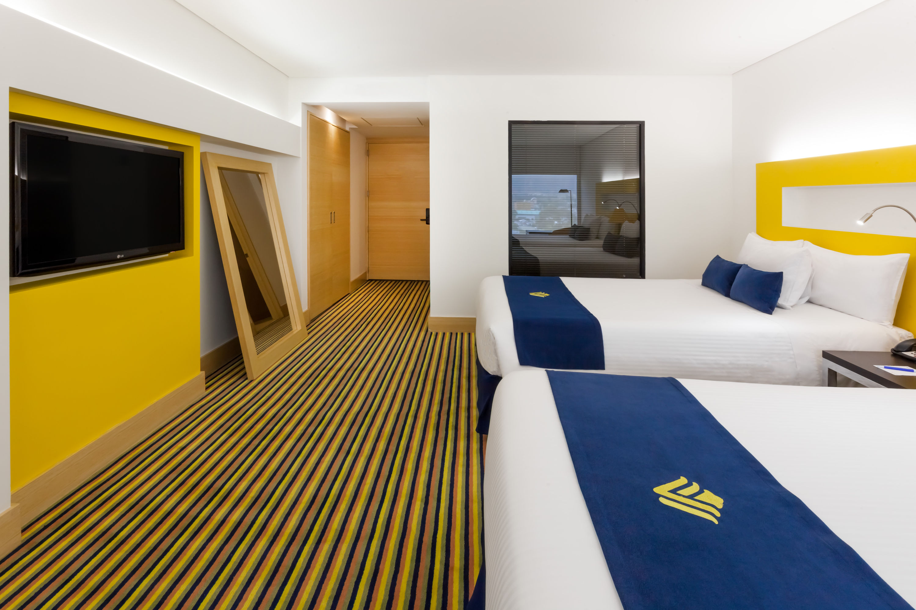 Guest room at the Wyndham Bogota in Bogota, Other than US/Canada