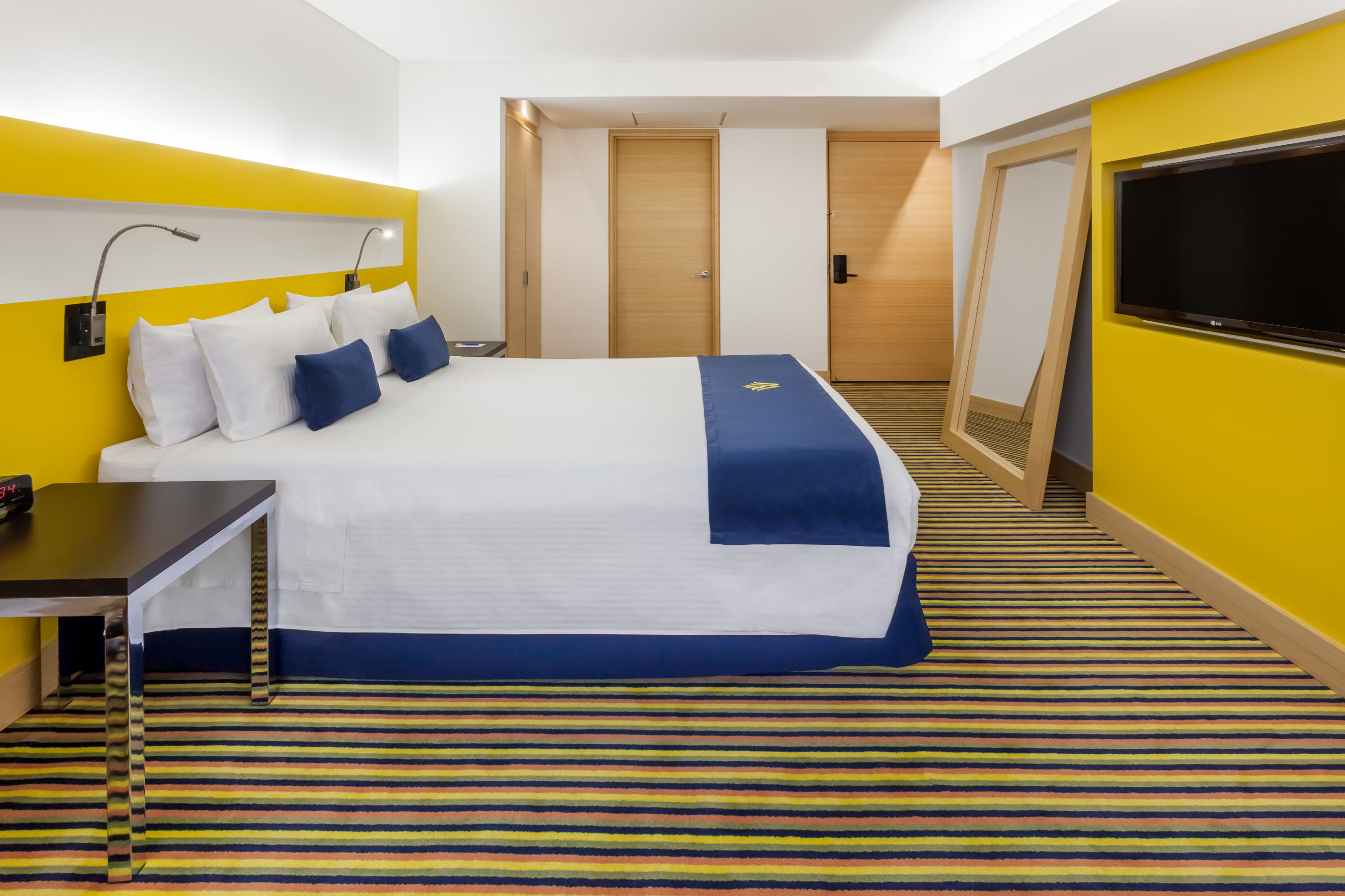 Guest room at the Wyndham Bogota in Bogota, Other than US/Canada