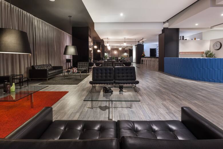 Wyndham Bogota hotel lobby in Bogota, Other than US/Canada