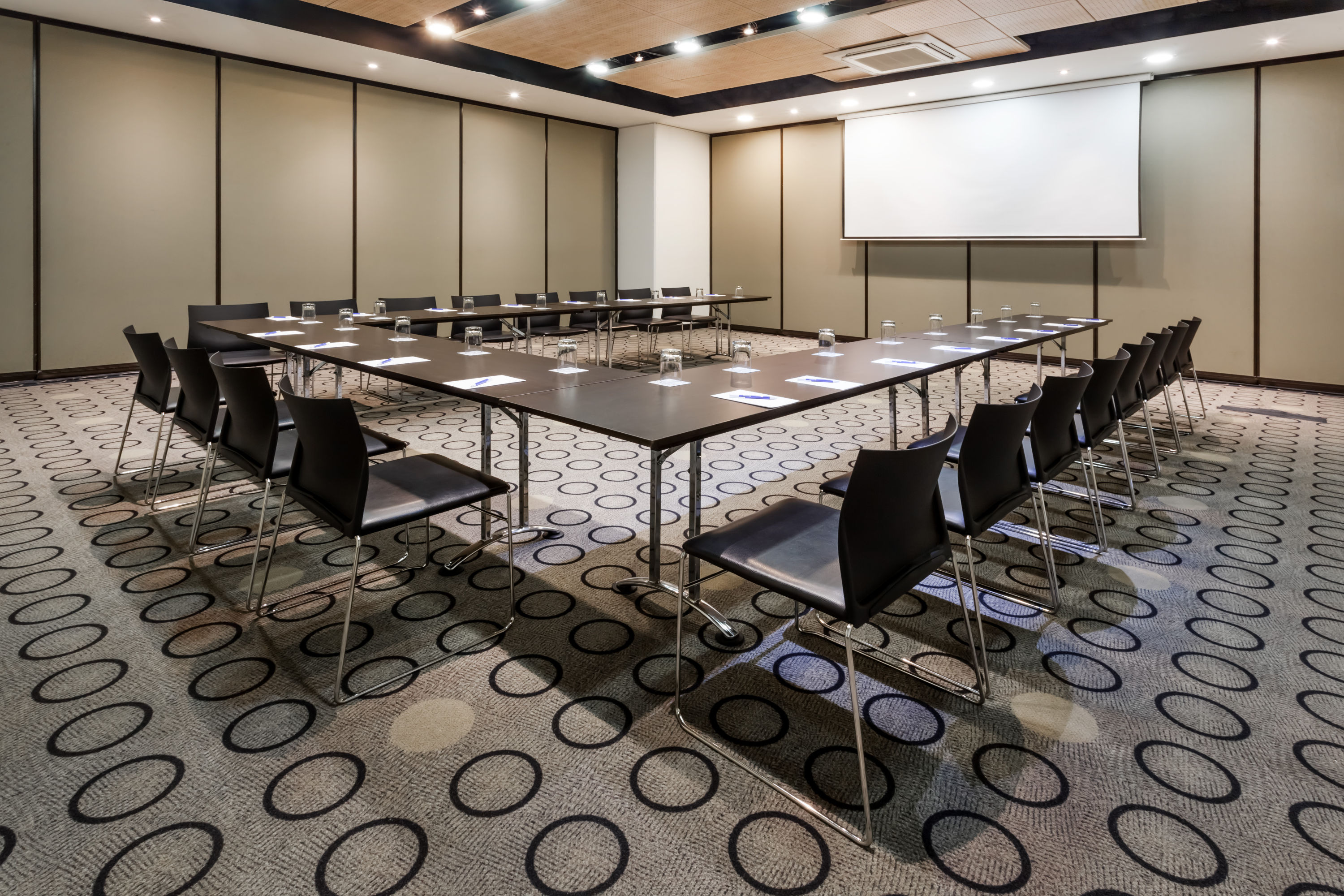 U-shape meeting room at Wyndham Bogota in Bogota, Other than US/Canada