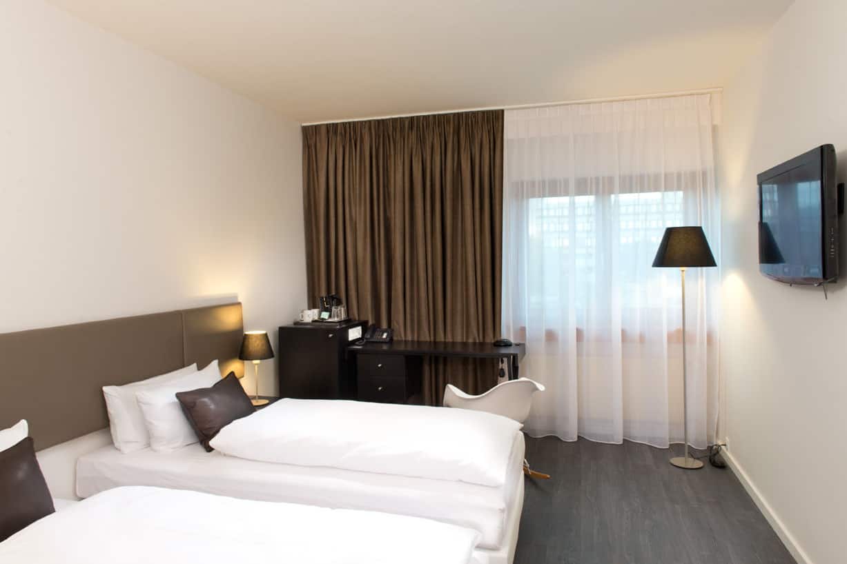 Guest room at the Wyndham Stuttgart Airport Messe in Stuttgart, Other than US/Canada