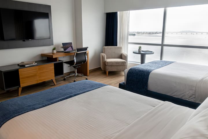 Guest room at the Wyndham Guayaquil Puerto Santa Ana in Guayaquil, Other than US/Canada