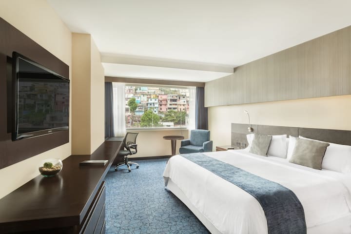Guest room at the Wyndham Guayaquil Puerto Santa Ana in Guayaquil, Other than US/Canada