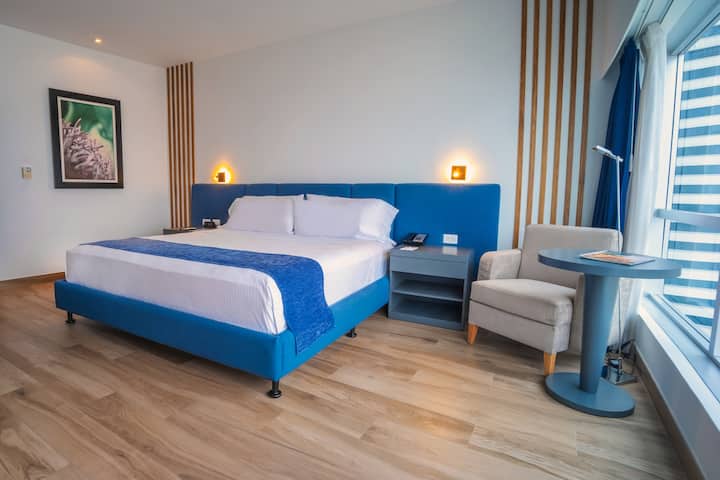 Guest room at the Wyndham Guayaquil Puerto Santa Ana in Guayaquil, Other than US/Canada