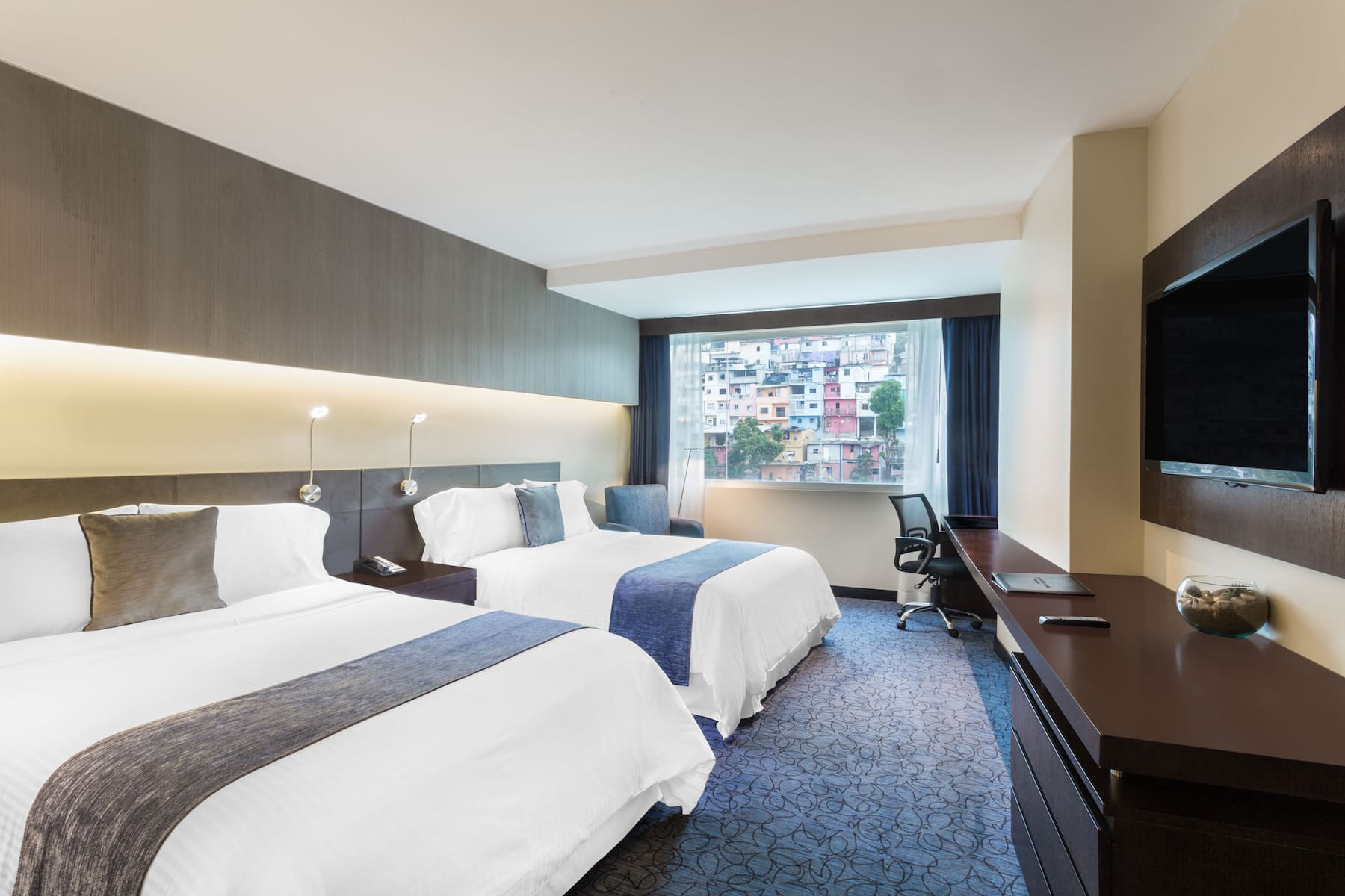 Guest room at the Wyndham Guayaquil Puerto Santa Ana in Guayaquil, Other than US/Canada