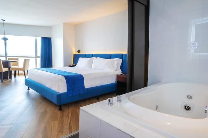 Guest room at the Wyndham Guayaquil Puerto Santa Ana in Guayaquil, Other than US/Canada