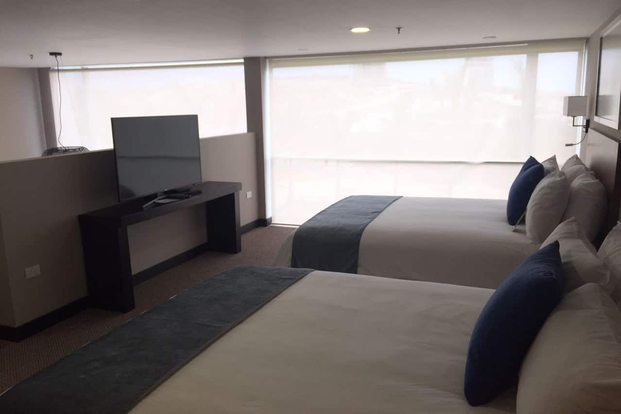 Guest room at the Wyndham Manta Sail Plaza Hotel and Convention Center in MANTA, Other than US/Canada