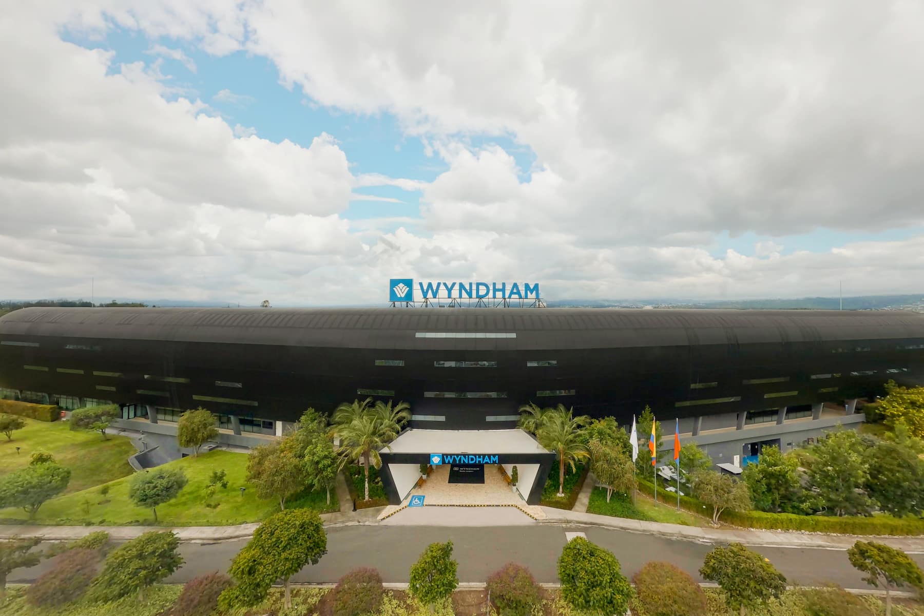 Exterior of Wyndham Quito Airport hotel in Quito, Other than US/Canada