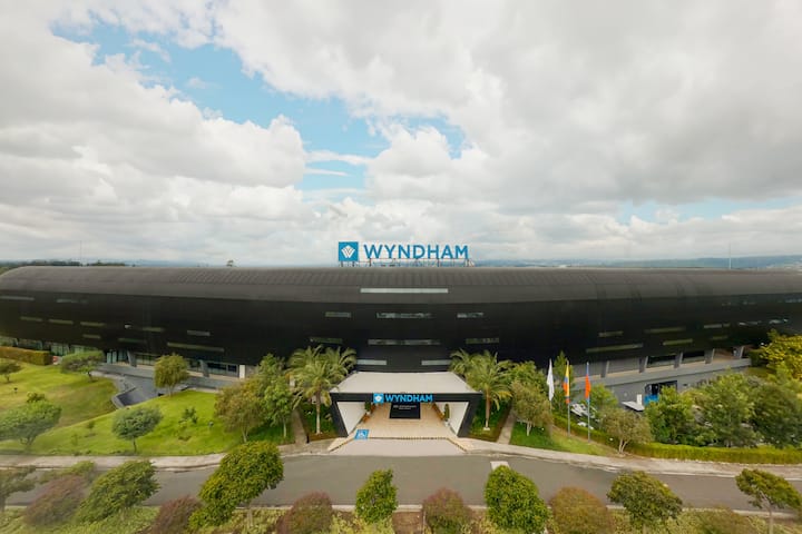 Exterior of Wyndham Quito Airport hotel in Quito, Other than US/Canada