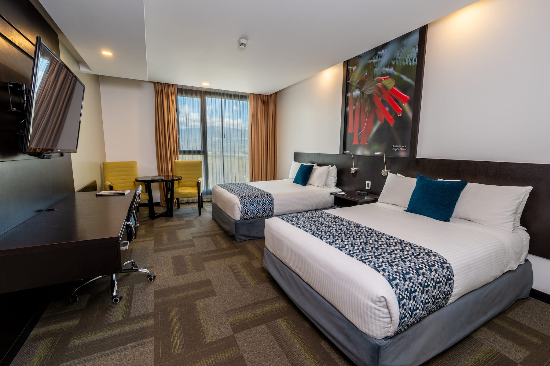 Guest room at the Wyndham Quito Airport in Quito, Other than US/Canada