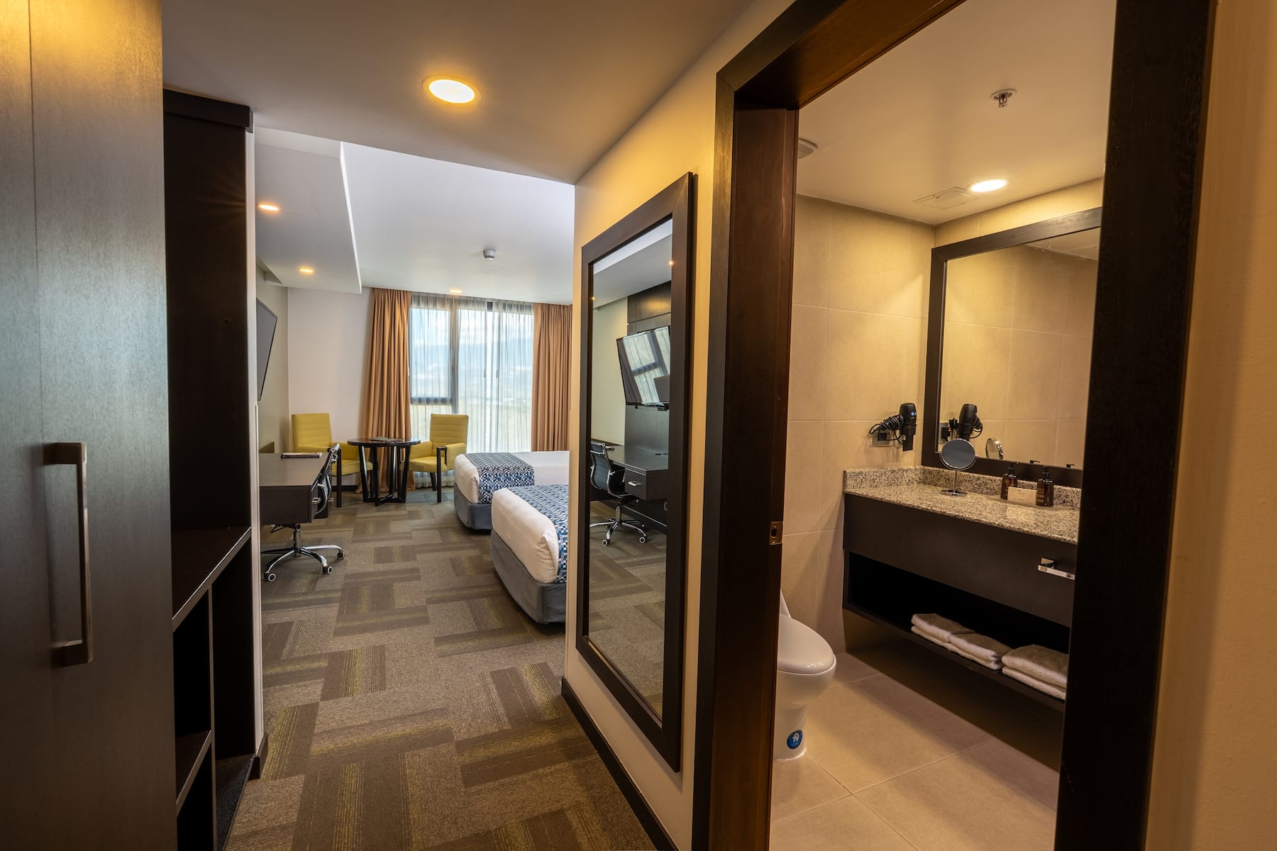 Guest room at the Wyndham Quito Airport in Quito, Other than US/Canada