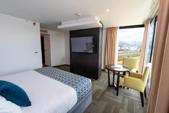 Guest room at the Wyndham Quito Airport in Quito, Other than US/Canada