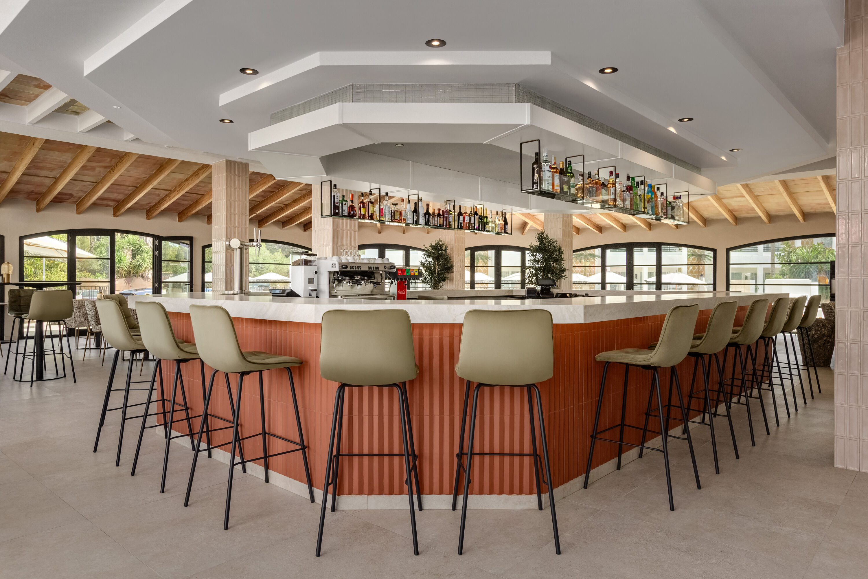 Bar at Wyndham Mallorca Portocolom Resort in Portocolom, Other than US/Canada