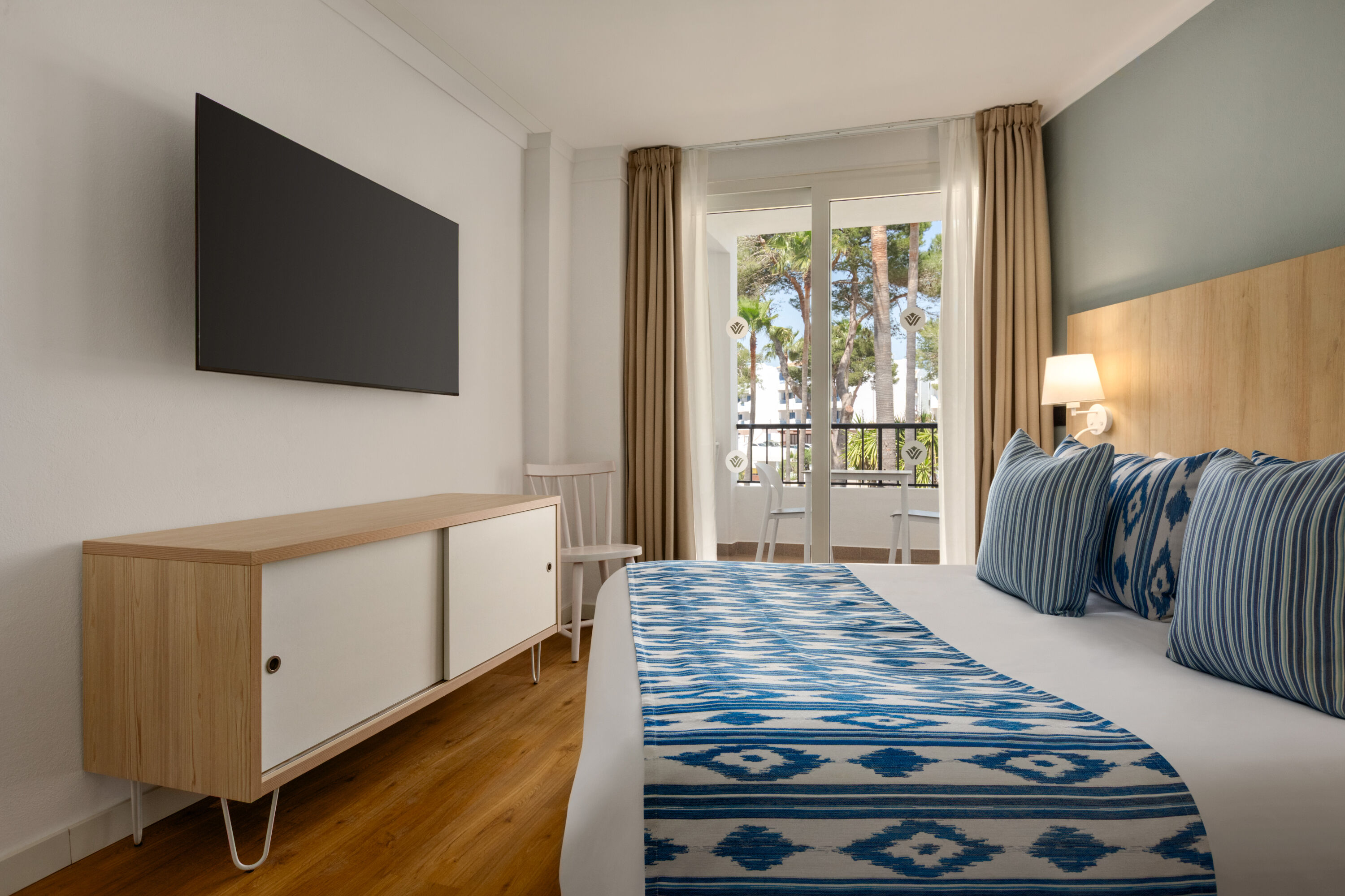 Guest room at the Wyndham Mallorca Portocolom Resort in Portocolom, Other than US/Canada