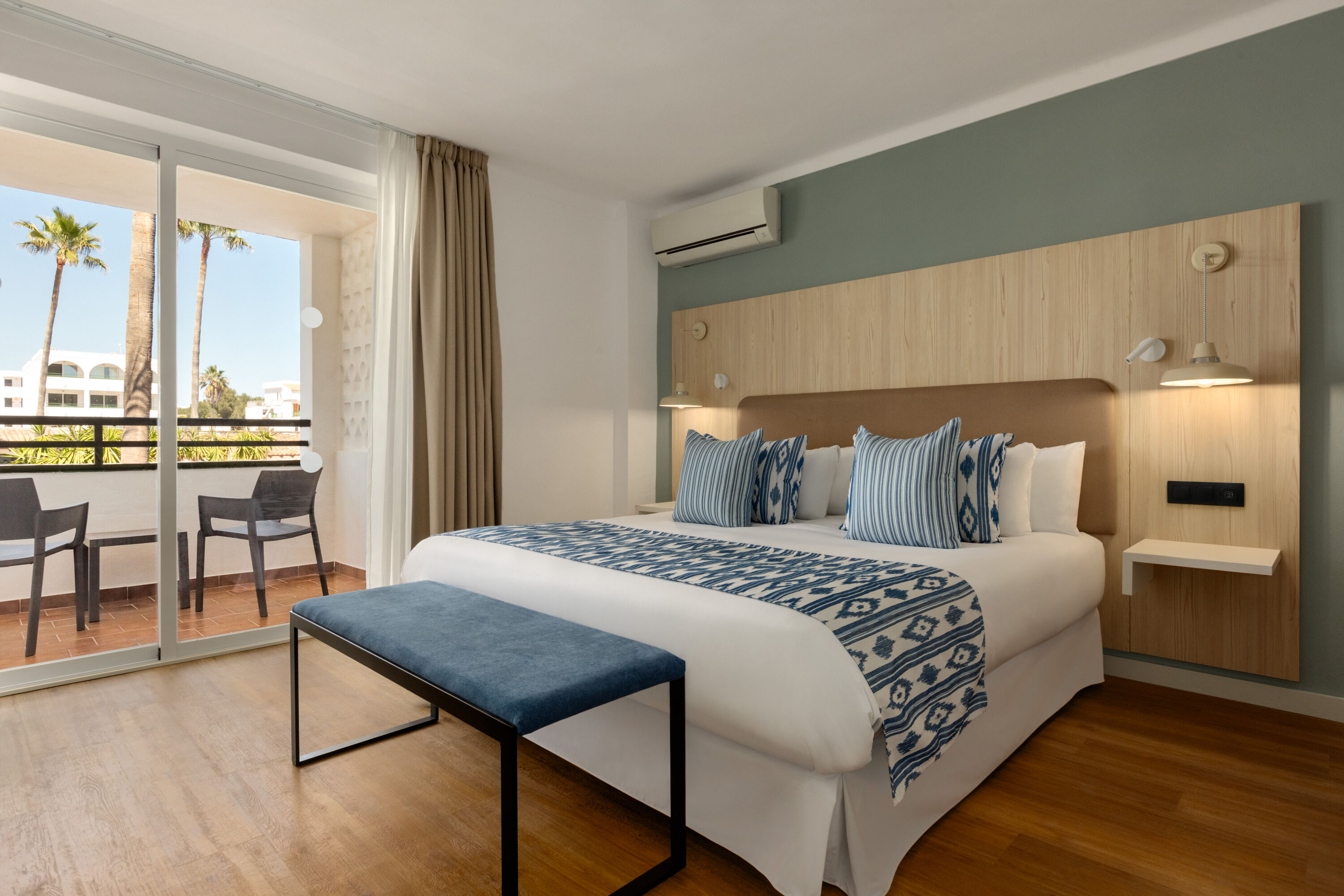 Guest room at the Wyndham Mallorca Portocolom Resort in Portocolom, Other than US/Canada