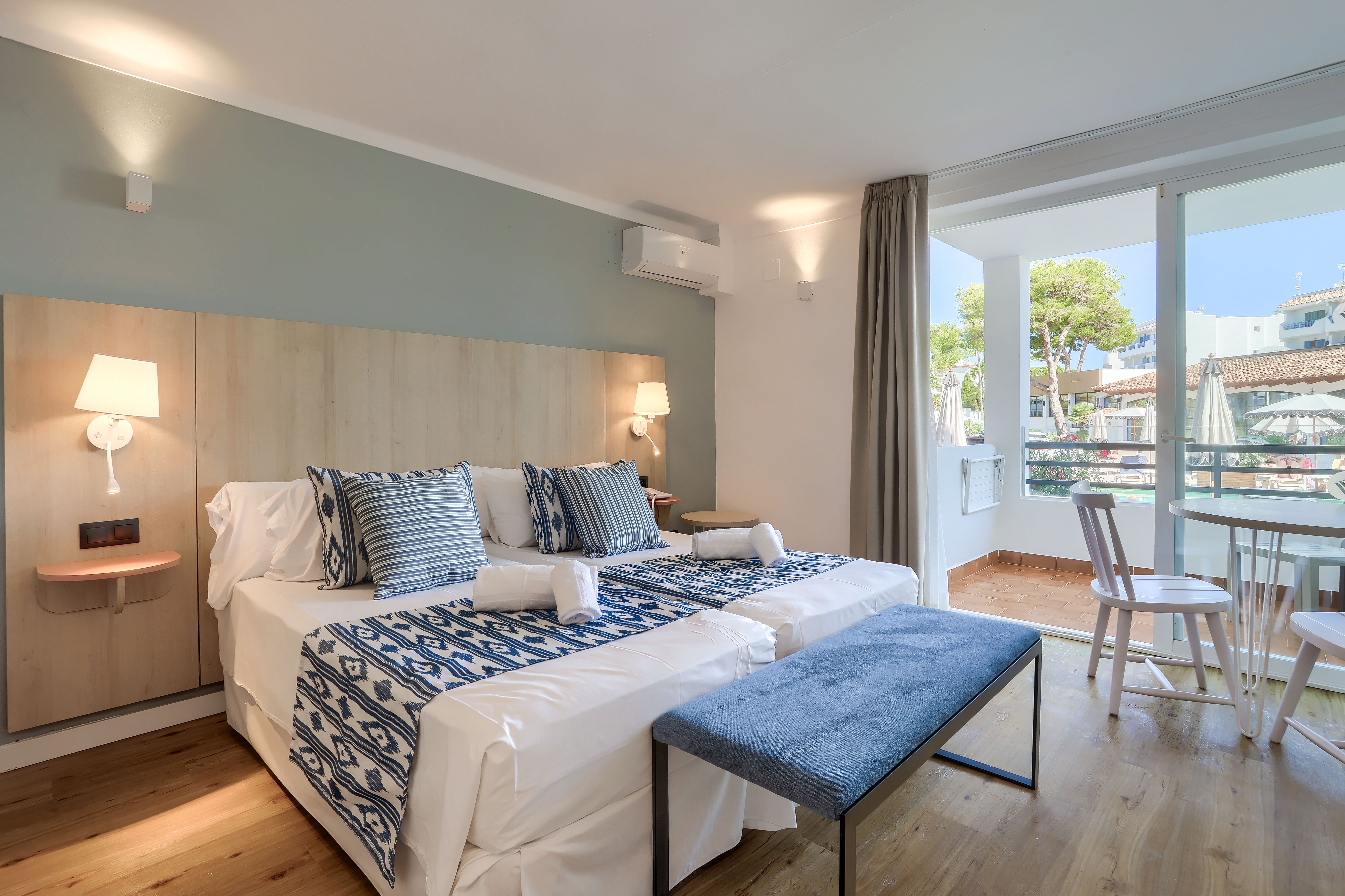 Guest room at the Wyndham Mallorca Portocolom Resort in Portocolom, Other than US/Canada