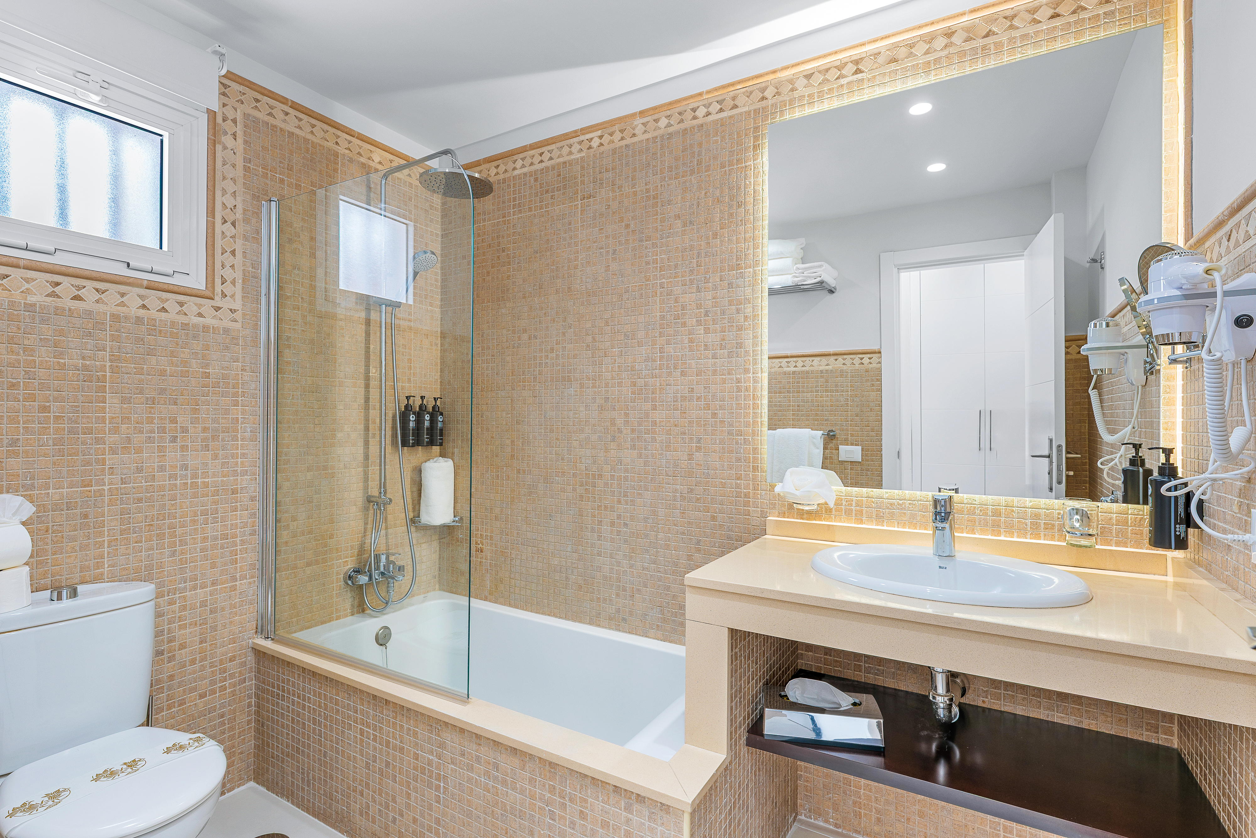 Guest room bath at the Wyndham Residences Tenerife Golf del Sur in San Miguel de Abona, Other than US/Canada