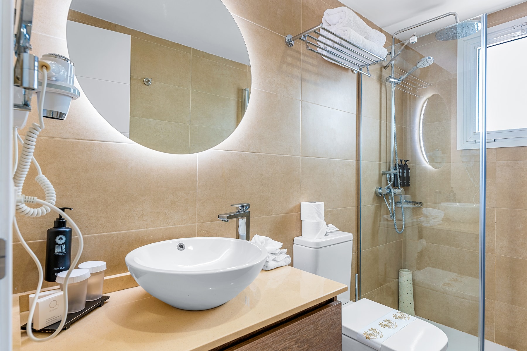 Guest room bath at the Wyndham Residences Tenerife Golf del Sur in San Miguel de Abona, Other than US/Canada