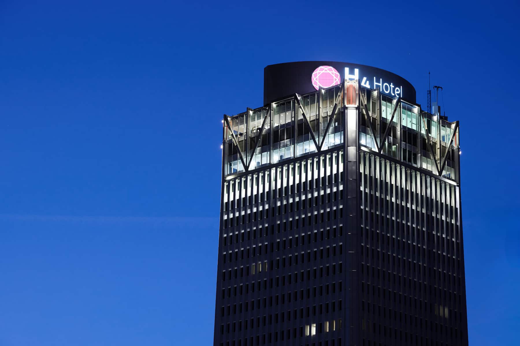 Exterior of H4 Hotel Wyndham Paris Pleyel Resort hotel in Paris, Other than US/Canada