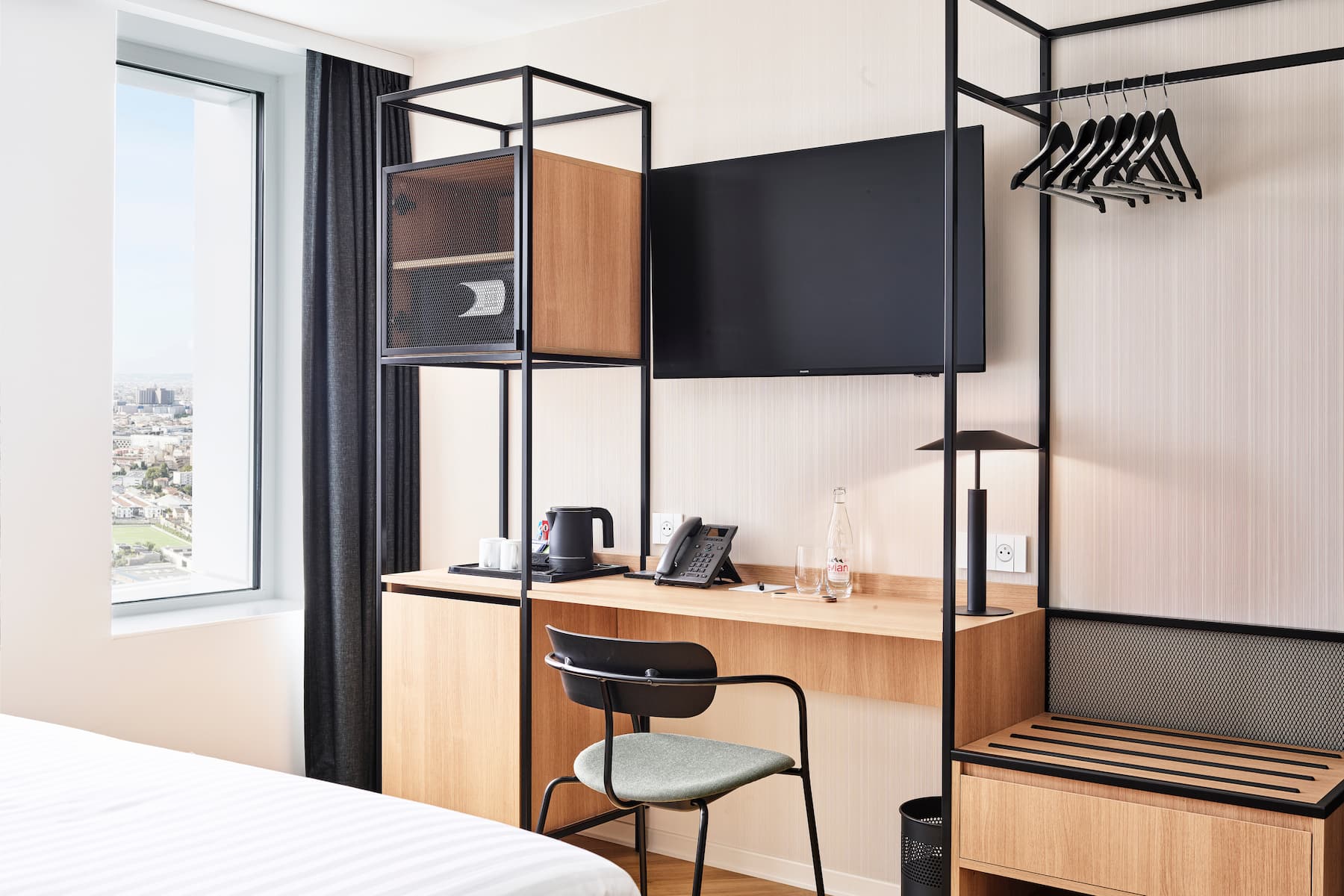 Guest room at the H4 Hotel Wyndham Paris Pleyel Resort in Paris, Other than US/Canada