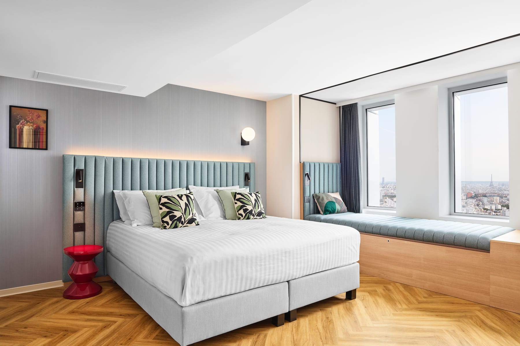 Guest room at the H4 Hotel Wyndham Paris Pleyel Resort in Paris, Other than US/Canada