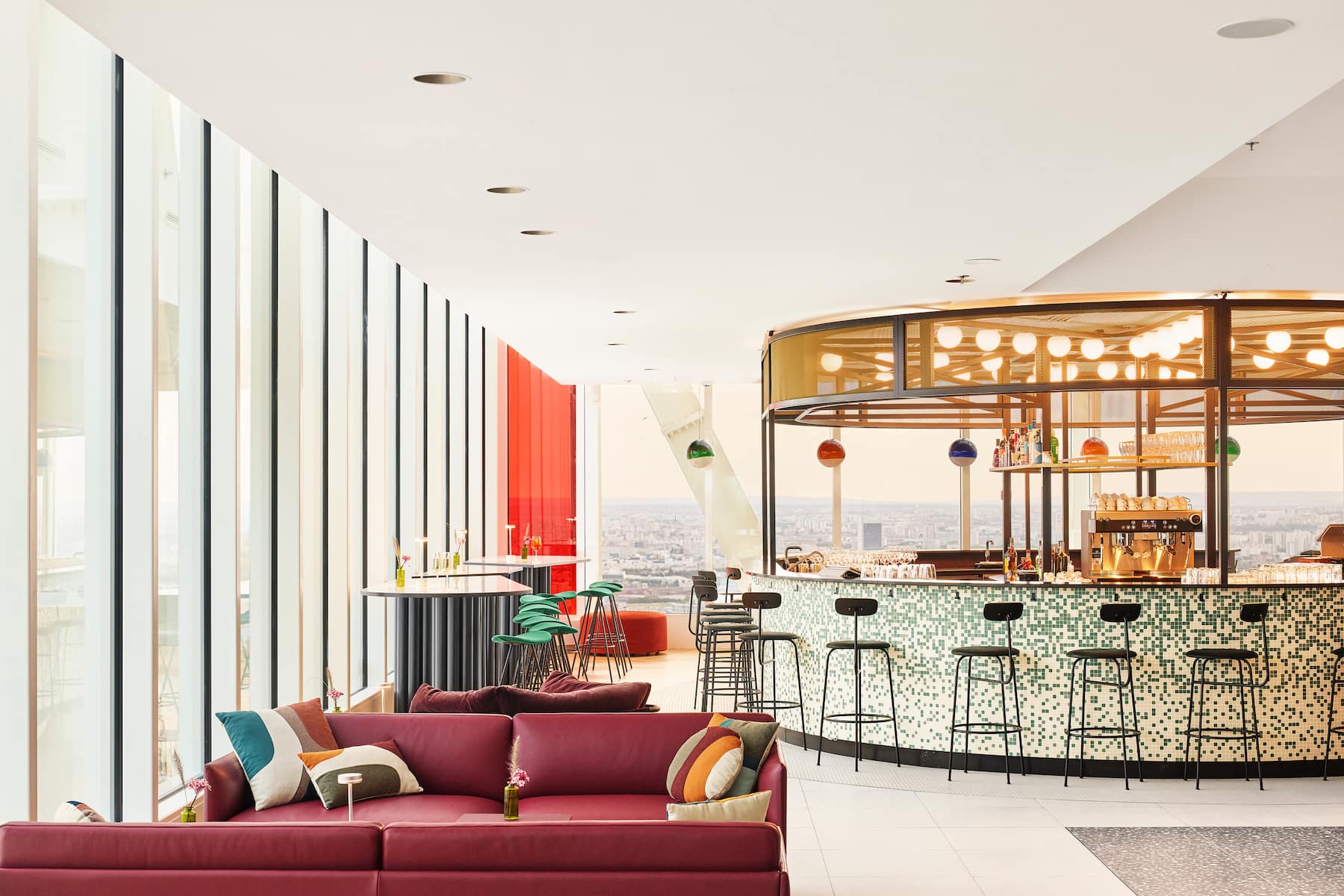 Bar at H4 Hotel Wyndham Paris Pleyel Resort in Paris, Other than US/Canada